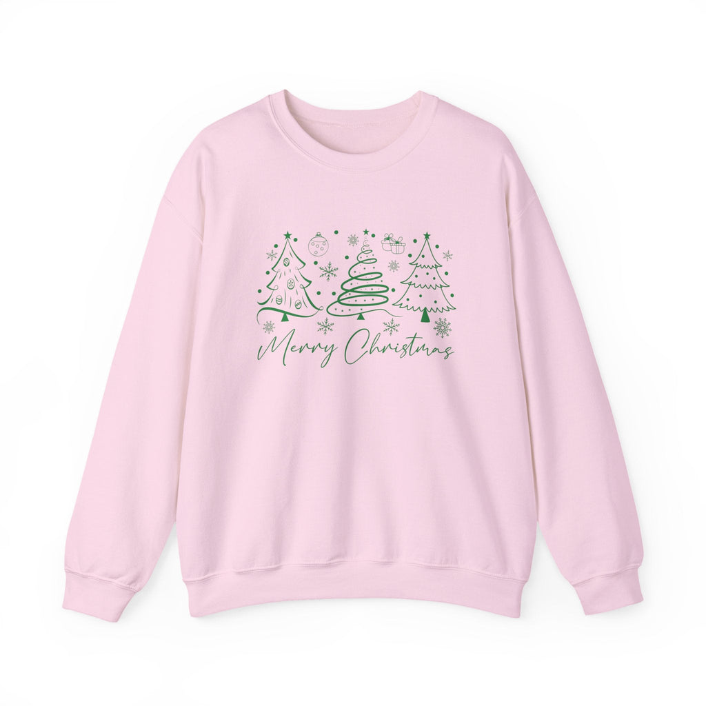 Boho Style Merry Christmas Sweatshirt, Cozy Christmas Outfit by PopCultureByDesign36