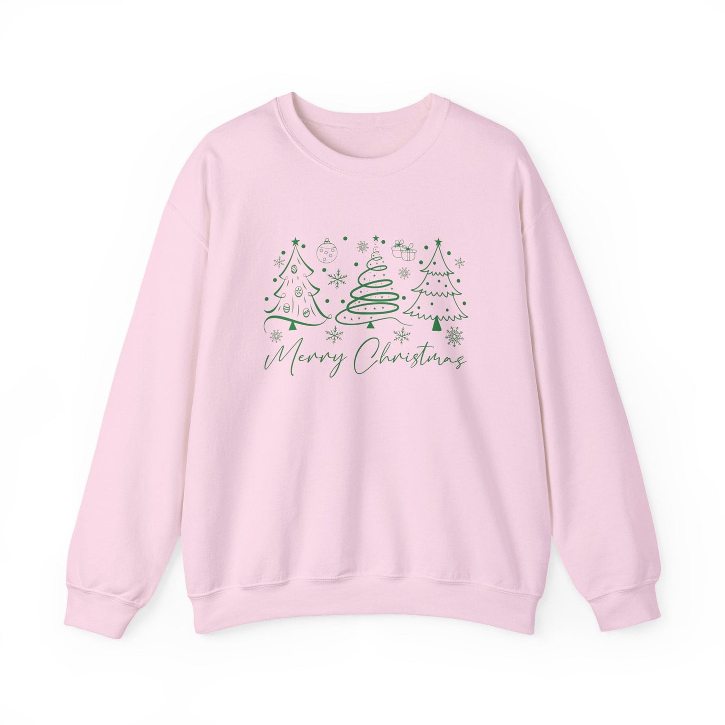 Boho Style Merry Christmas Sweatshirt, Cozy Christmas Outfit - Popbydesign