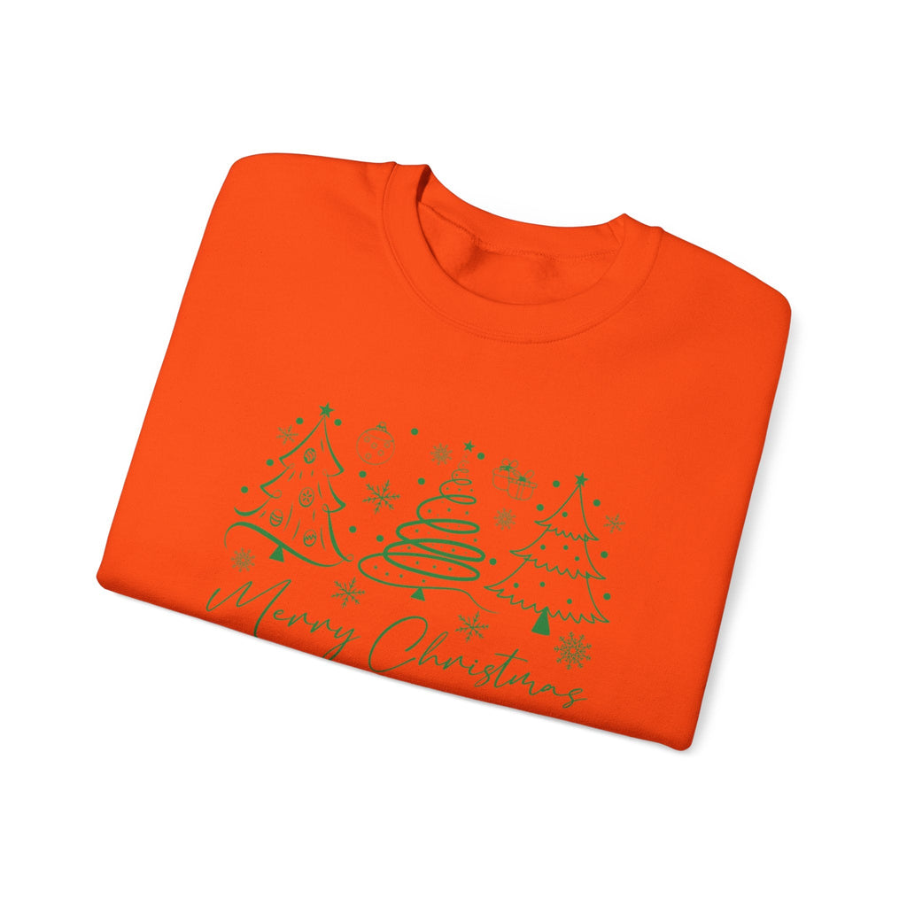 Boho Style Merry Christmas Sweatshirt, Cozy Christmas Outfit by PopCultureByDesign36