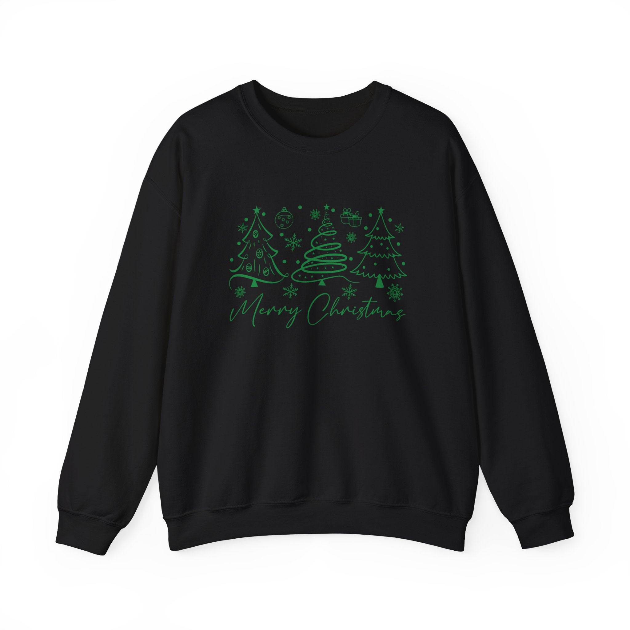 Boho Style Merry Christmas Sweatshirt, Cozy Christmas Outfit by PopCultureByDesign36