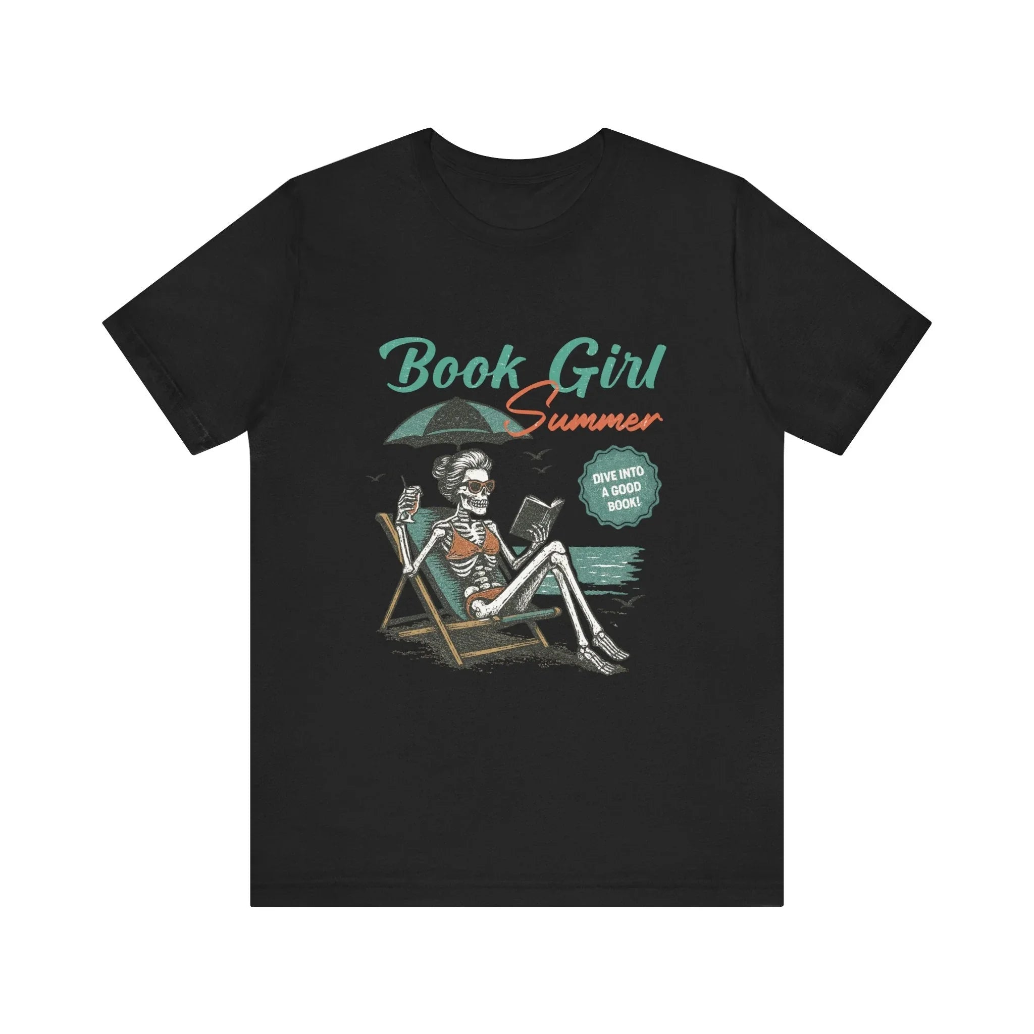 Book Girl Summer Shirt, Reading Lover Tee by PopCultureByDesign36
