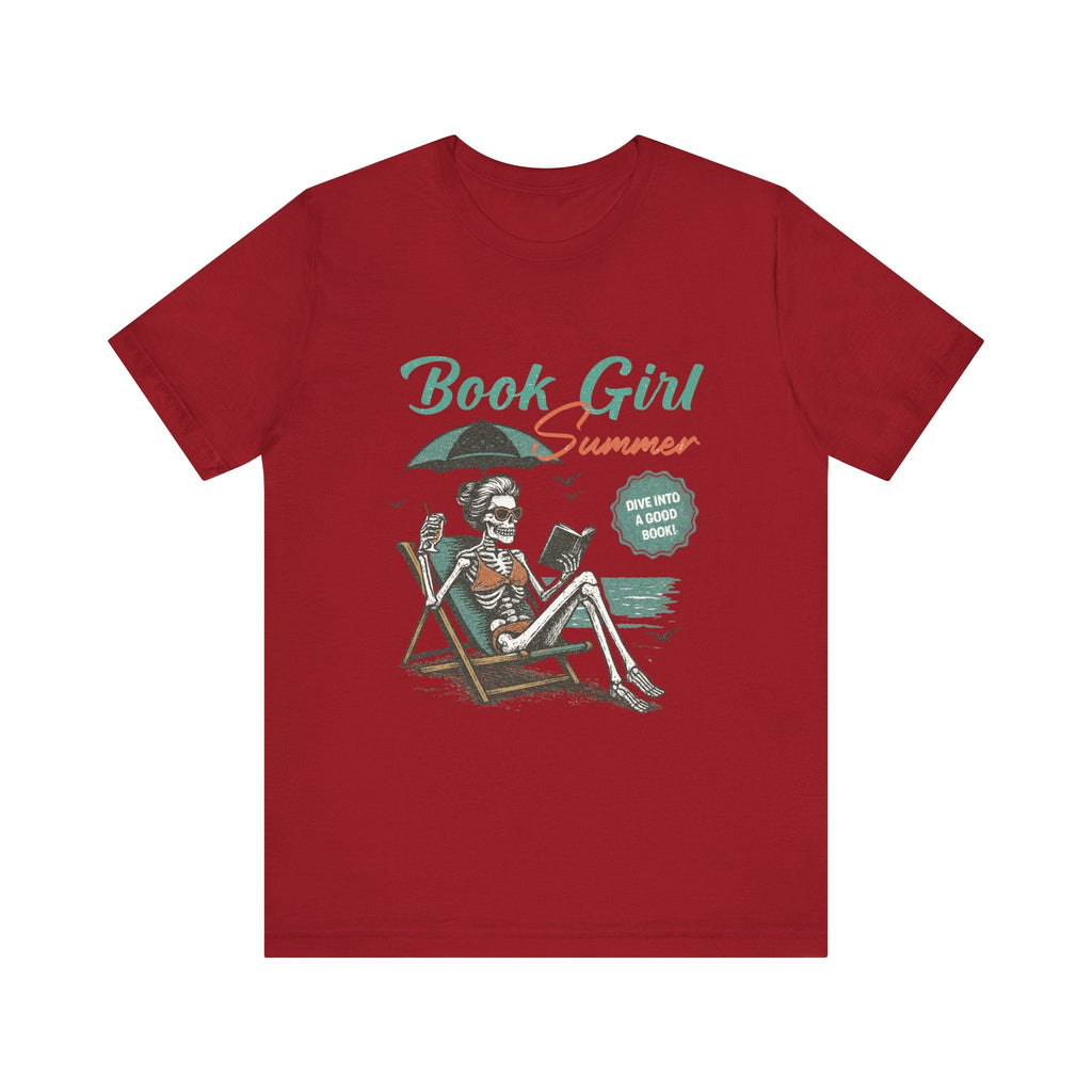 Book Girl Summer Shirt, Reading Lover Tee by PopCultureByDesign36