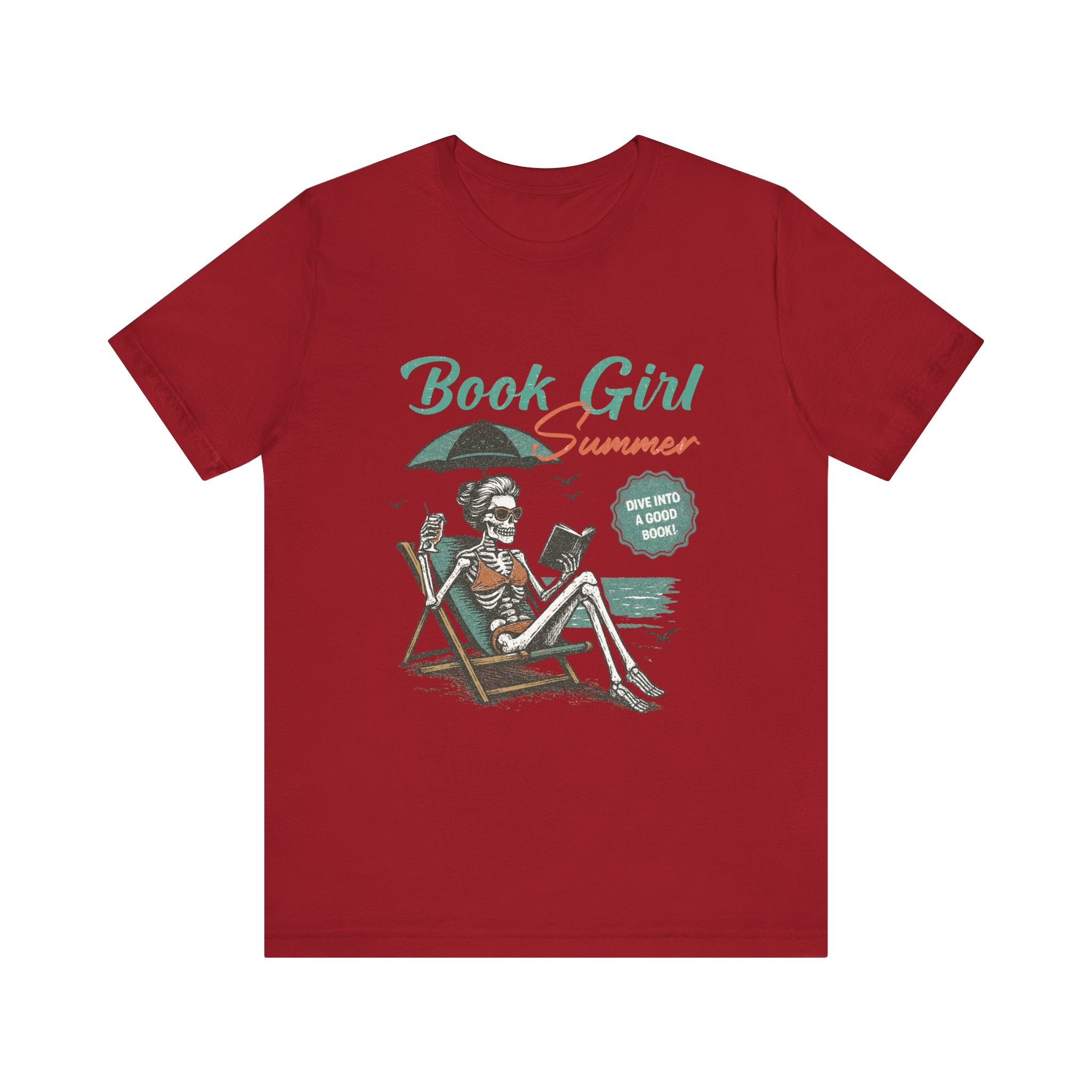 Book Girl Summer Shirt, Reading Lover Tee by PopCultureByDesign36