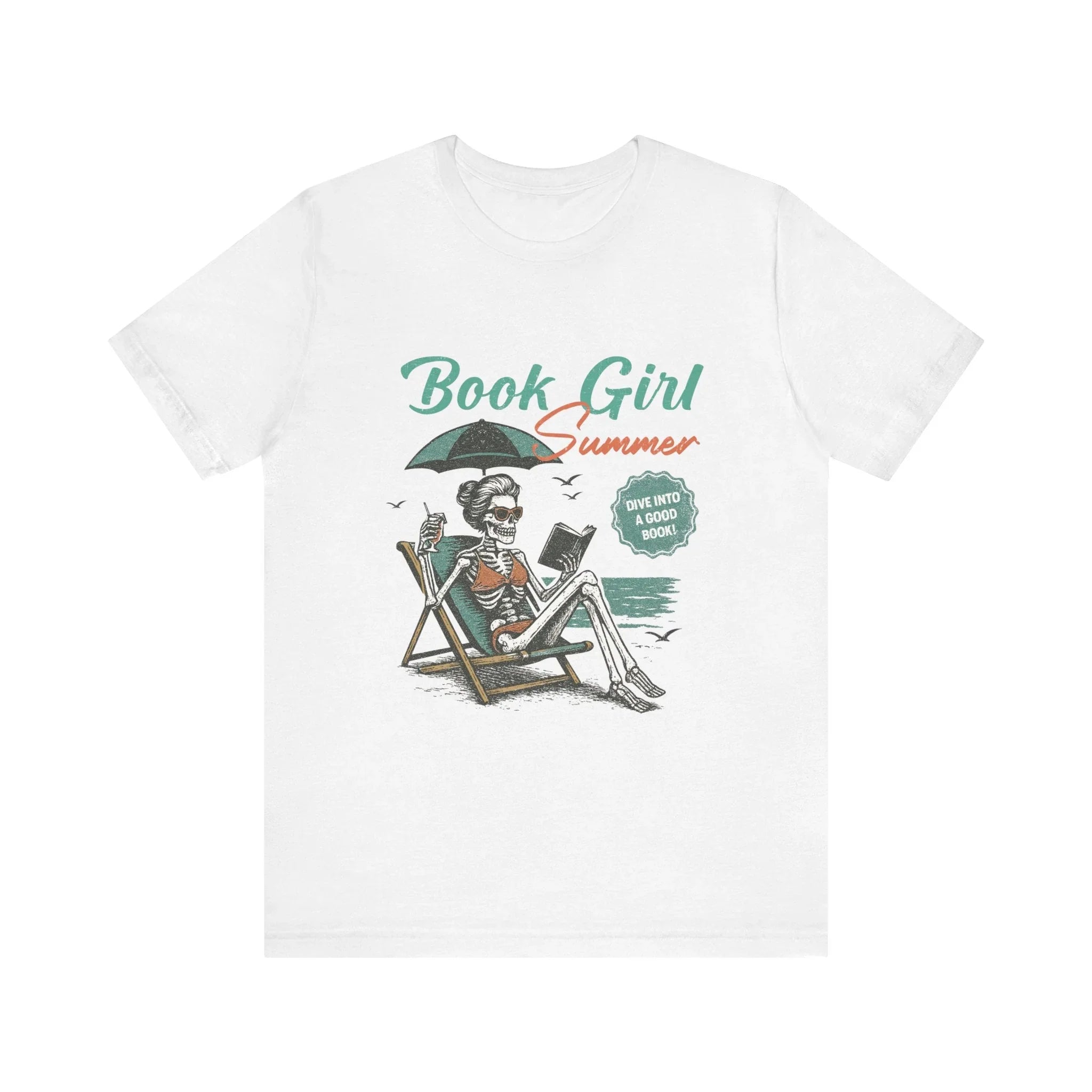 Book Girl Summer Shirt, Reading Lover Tee by PopCultureByDesign36