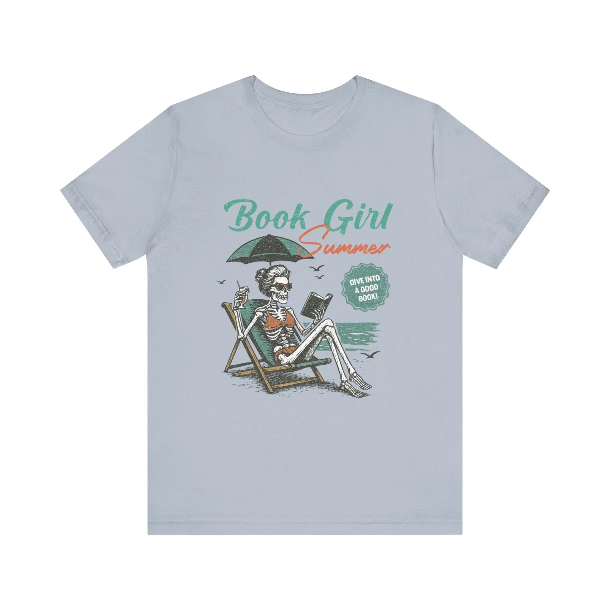 Book Girl Summer Shirt, Reading Lover Tee by PopCultureByDesign36