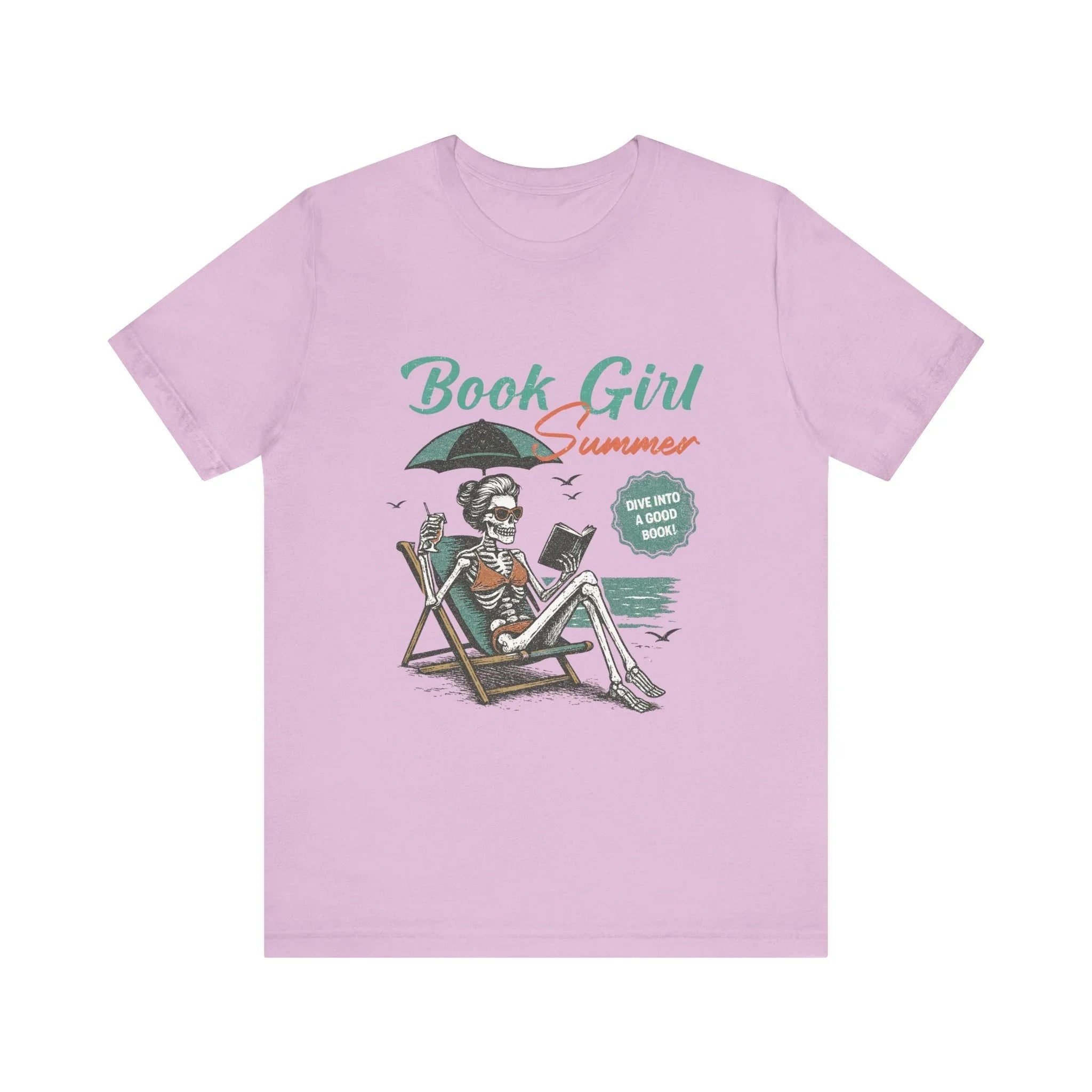 Book Girl Summer Shirt, Reading Lover Tee by PopCultureByDesign36
