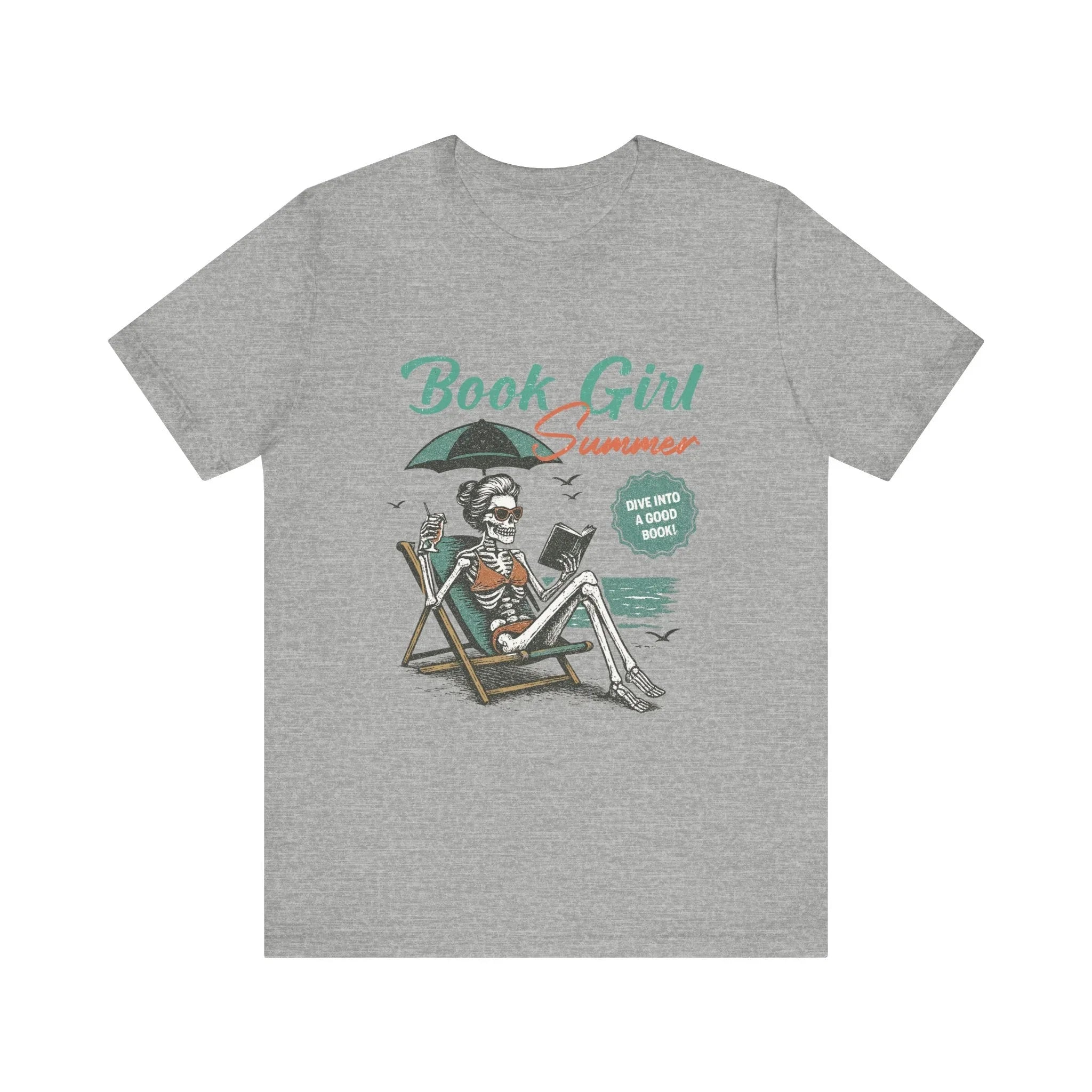 Book Girl Summer Shirt, Reading Lover Tee by PopCultureByDesign36