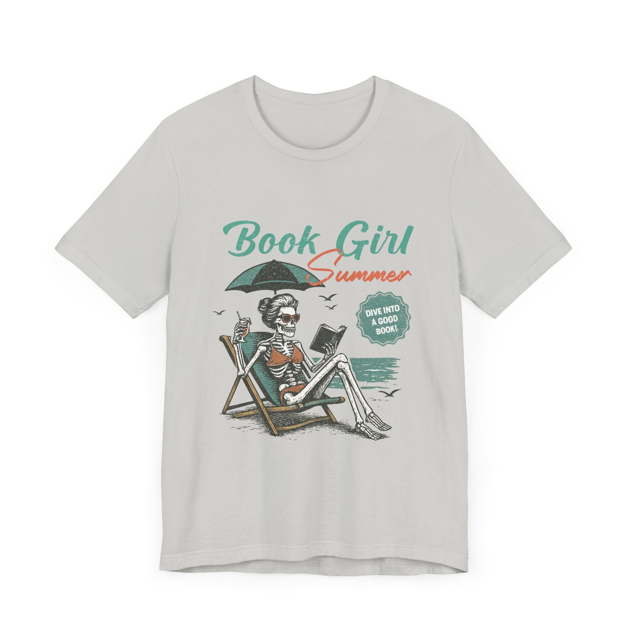 Book Girl Summer Shirt, Reading Lover Tee by PopCultureByDesign36