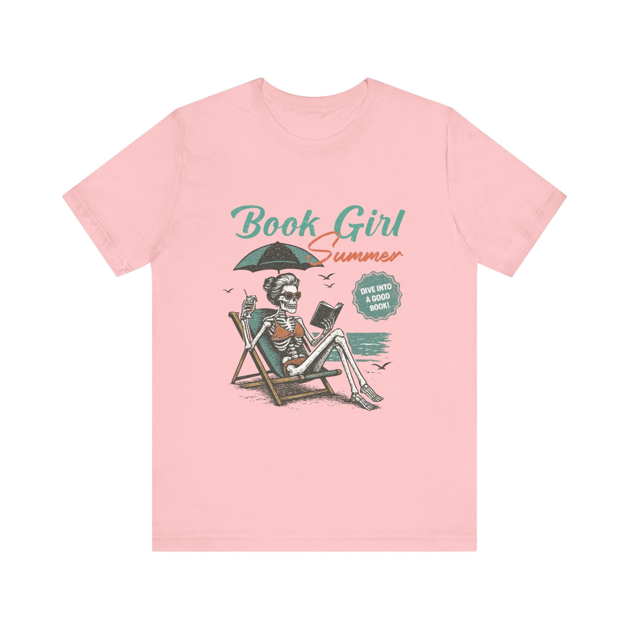 Book Girl Summer Shirt, Reading Lover Tee by PopCultureByDesign36