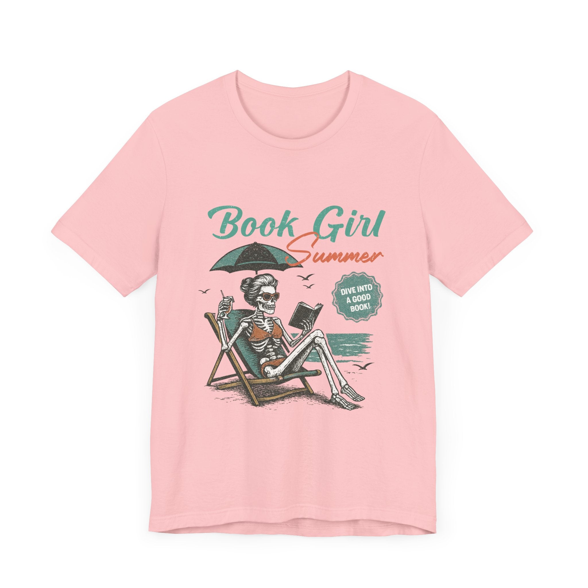 Book Girl Summer Shirt, Reading Lover Tee by PopCultureByDesign36