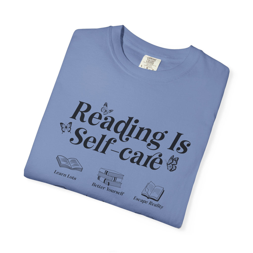 Book Lover Tee, Reading Lover Tee, Cozy Reading Top by Printify