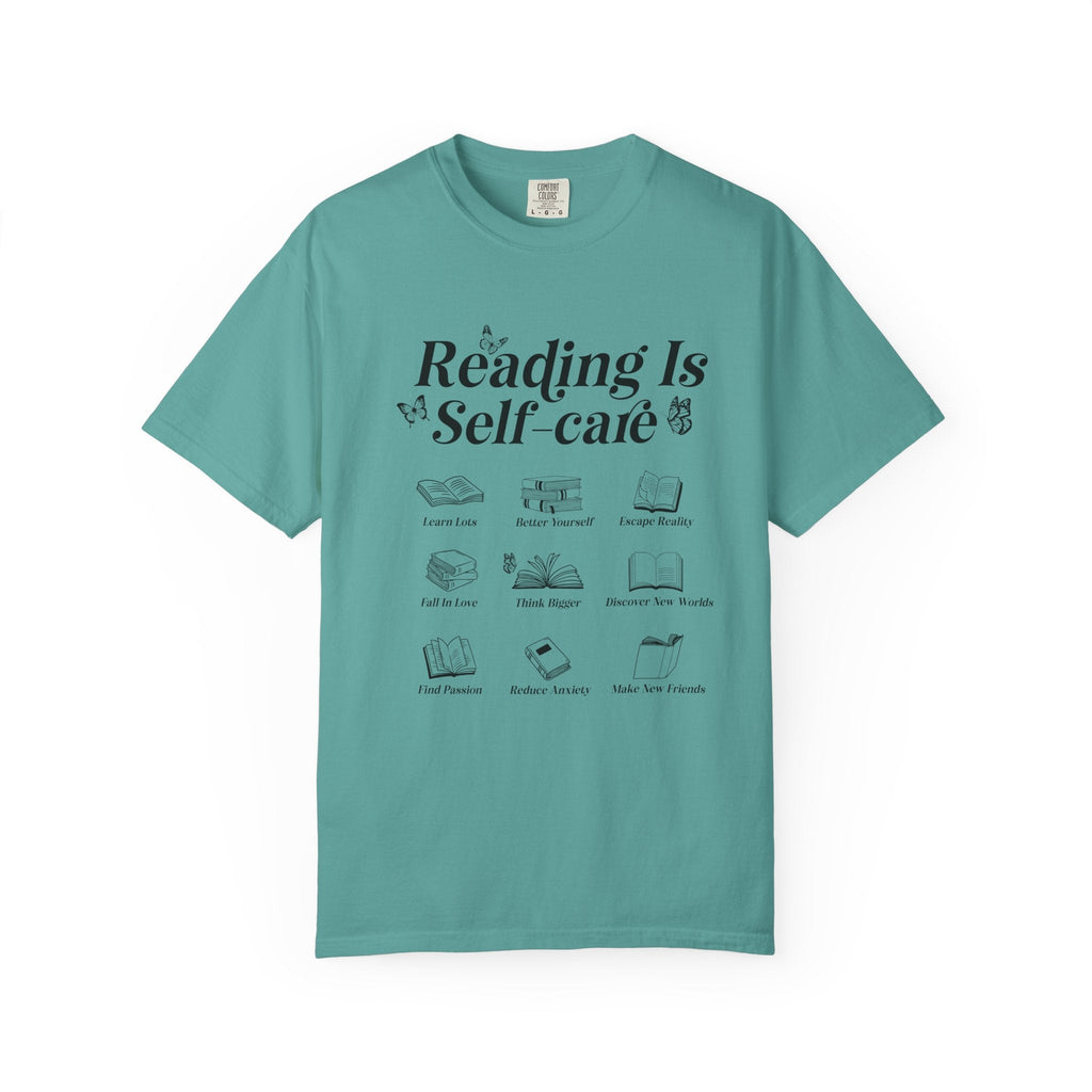 Book Lover Tee, Reading Lover Tee, Cozy Reading Top by Printify