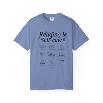 Book Lover Tee, Reading Lover Tee, Cozy Reading Top - Popbydesign