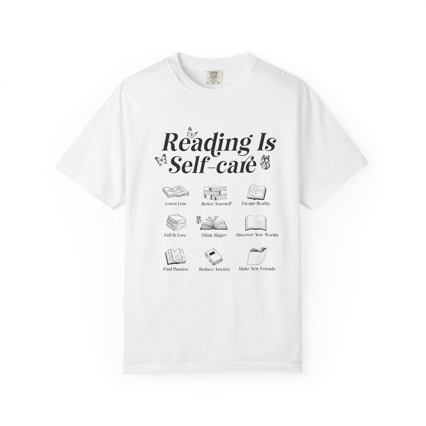 Book Lover Tee, Reading Lover Tee, Cozy Reading Top - Popbydesign