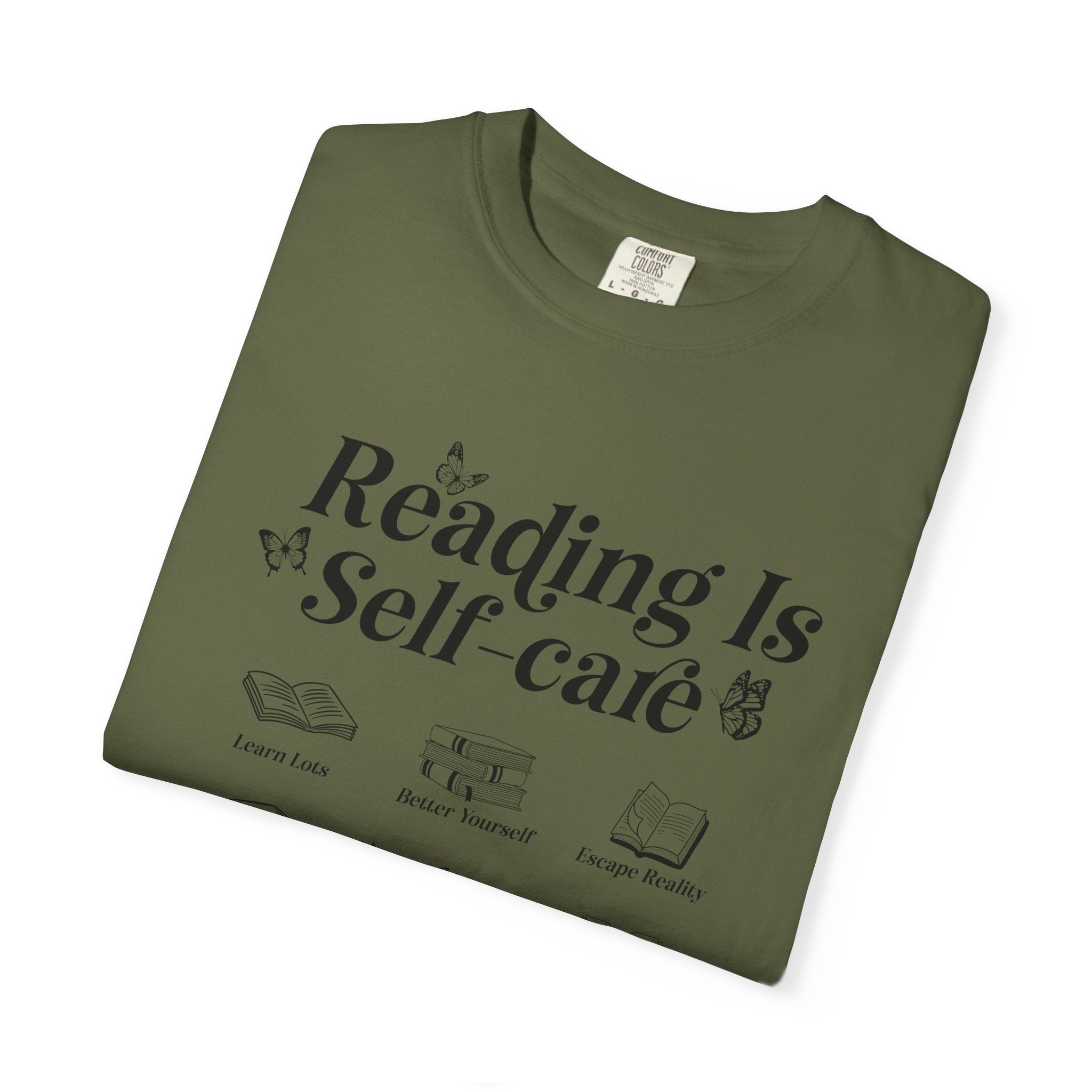 Book Lover Tee, Reading Lover Tee, Cozy Reading Top by Printify