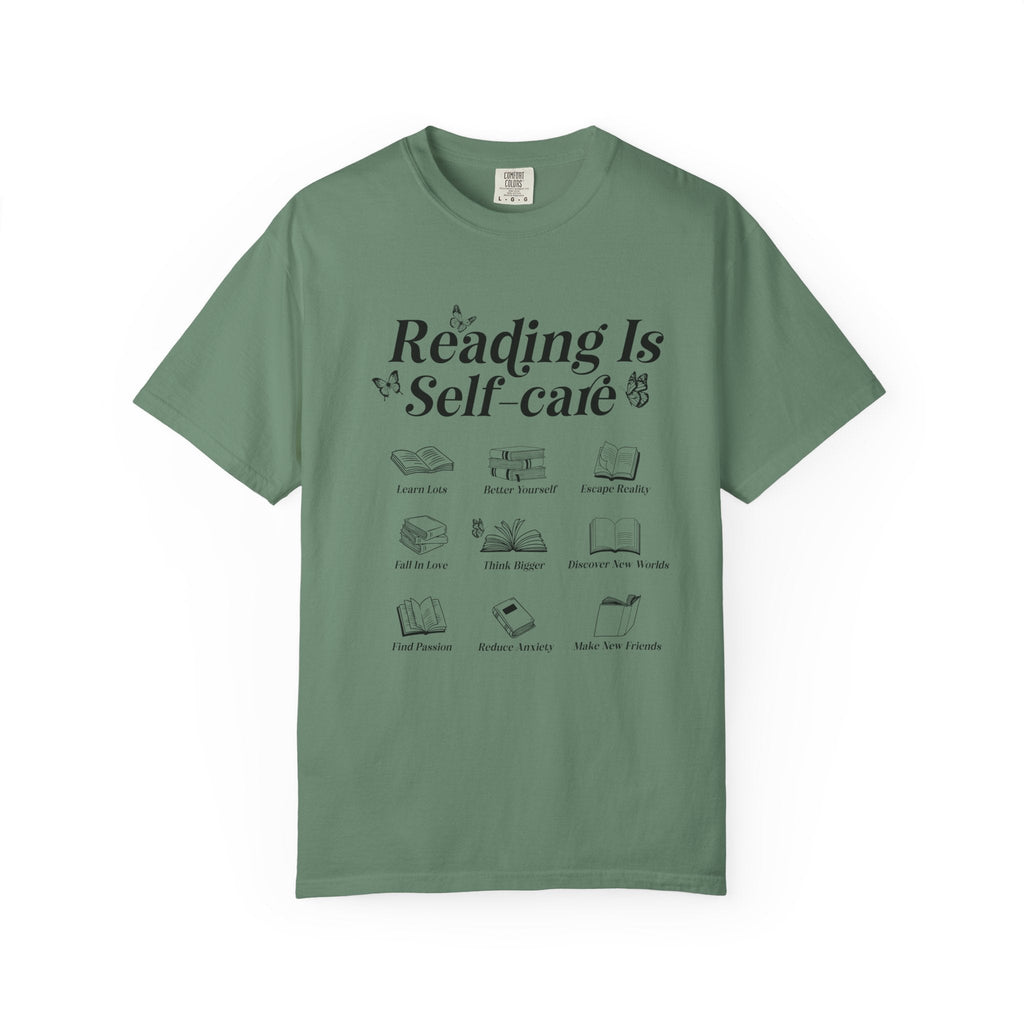 Book Lover Tee, Reading Lover Tee, Cozy Reading Top by Printify