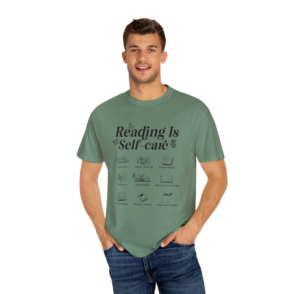 Book Lover Tee, Reading Lover Tee, Cozy Reading Top by Printify