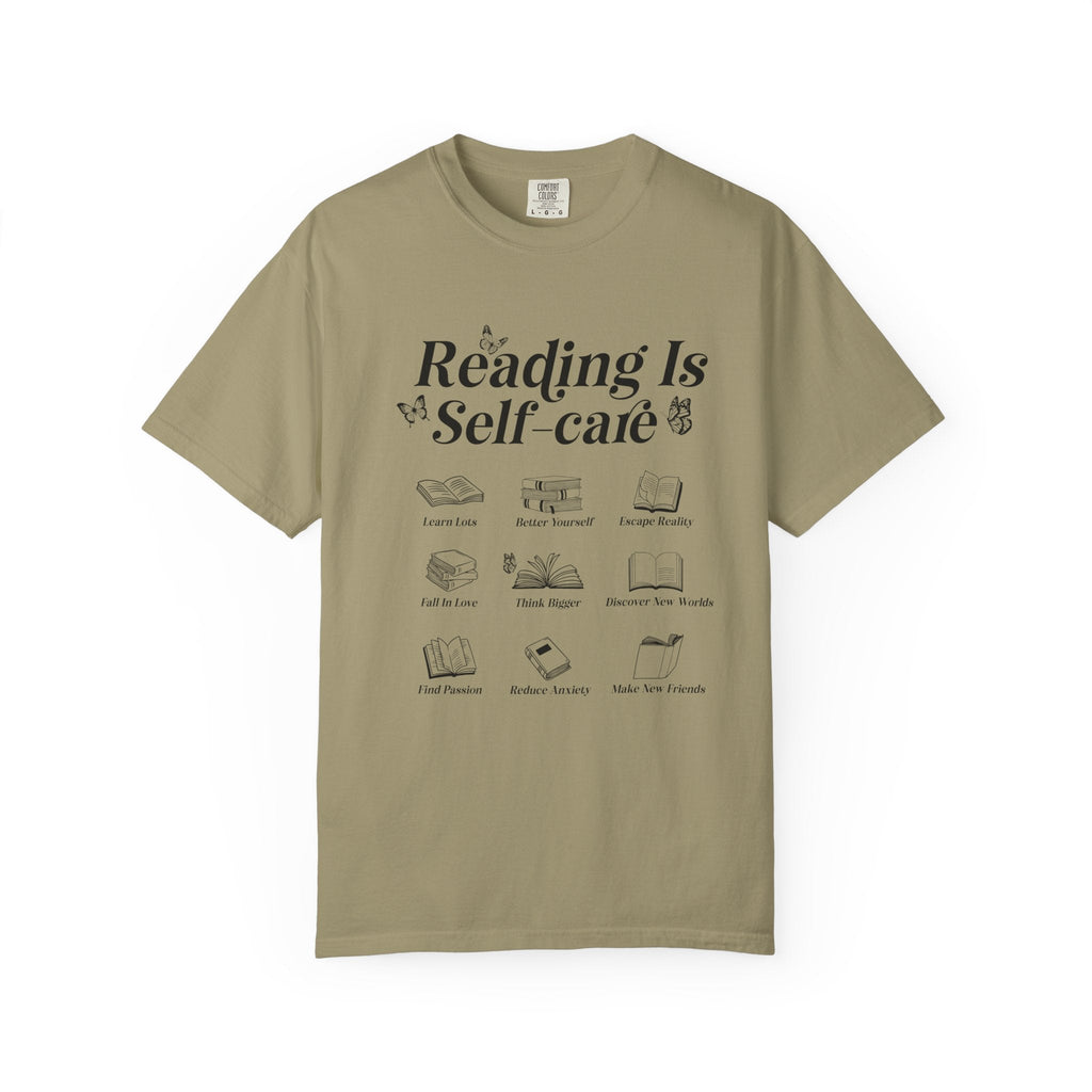 Book Lover Tee, Reading Lover Tee, Cozy Reading Top by Printify