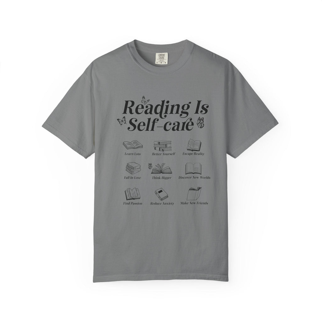 Book Lover Tee, Reading Lover Tee, Cozy Reading Top by Printify