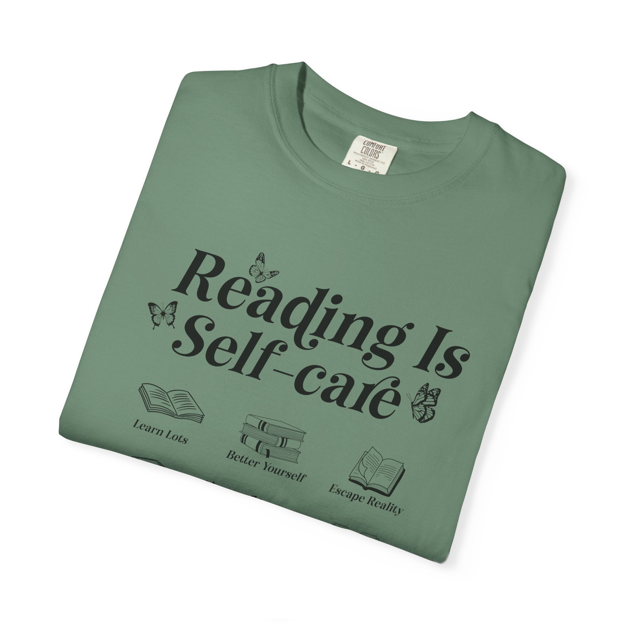 Book Lover Tee, Reading Lover Tee, Cozy Reading Top by Printify
