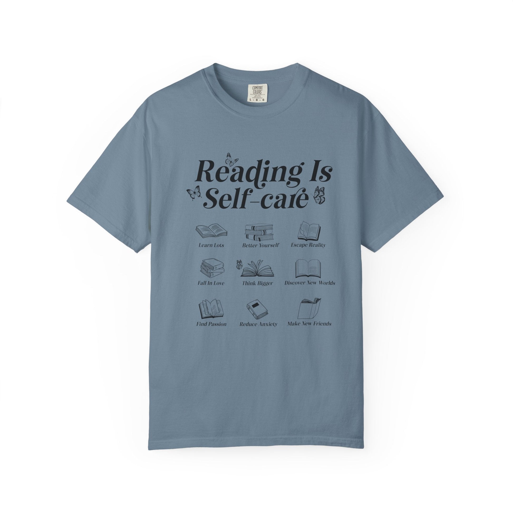 Book Lover Tee, Reading Lover Tee, Cozy Reading Top - Popbydesign
