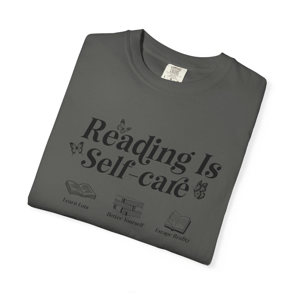 Book Lover Tee, Reading Lover Tee, Cozy Reading Top by Printify