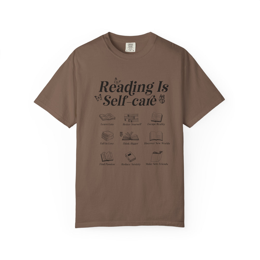 Book Lover Tee, Reading Lover Tee, Cozy Reading Top by Printify