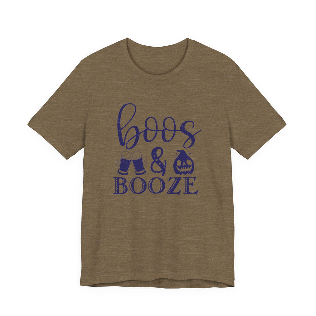 Booze And Boos shirt, Retro Halloween Shirt, Halloween Gift by PopCultureByDesign36