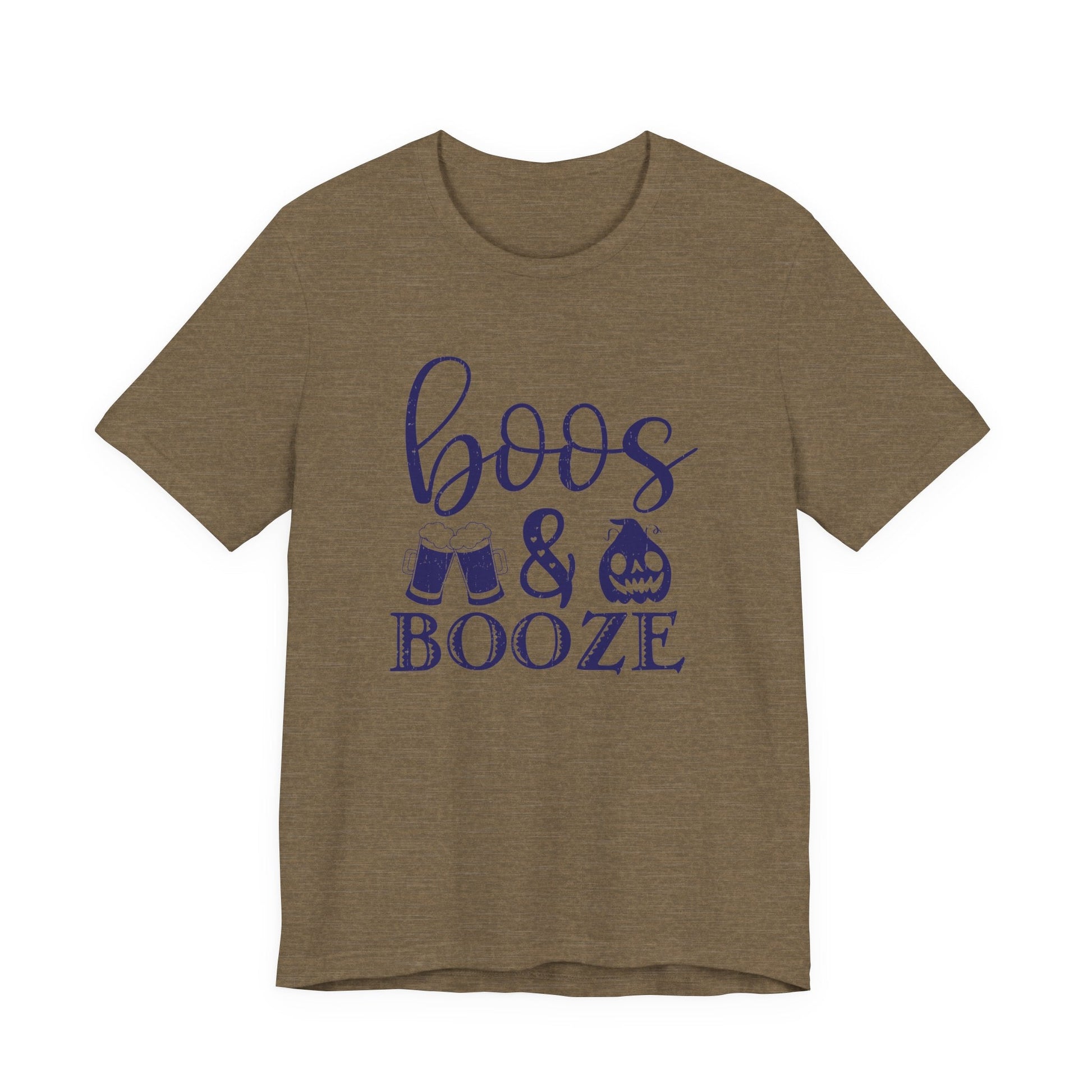 Booze And Boos shirt, Retro Halloween Shirt, Halloween Gift - Popbydesign