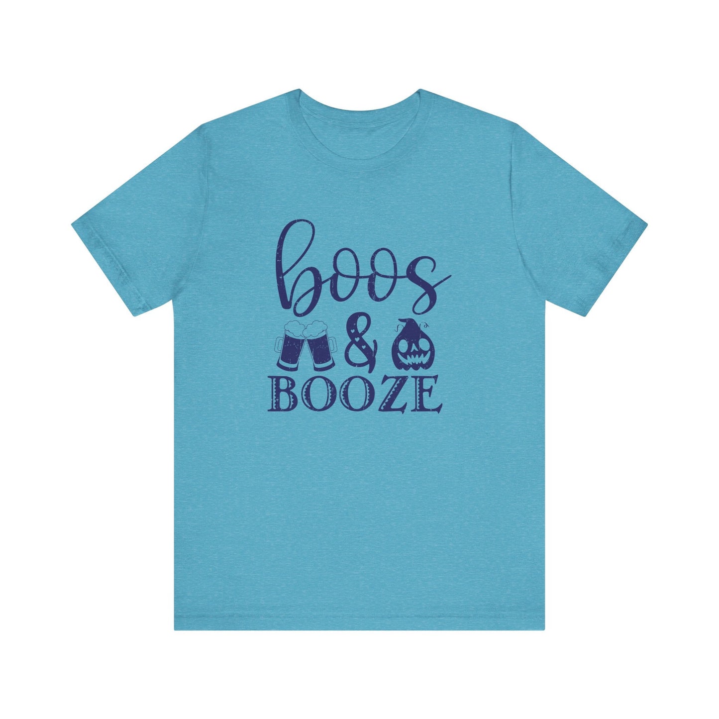 Booze And Boos shirt, Retro Halloween Shirt, Halloween Gift - Popbydesign