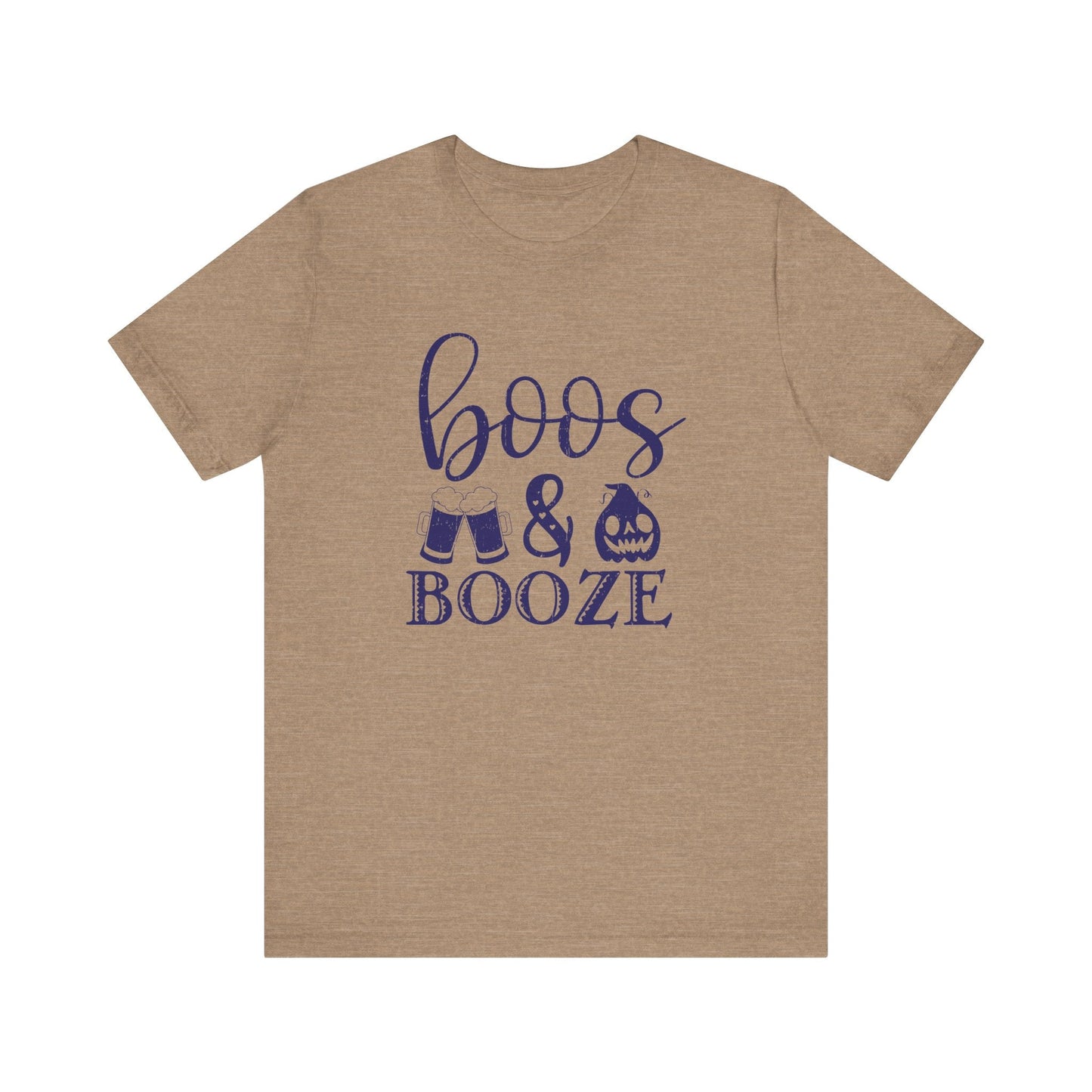 Booze And Boos shirt, Retro Halloween Shirt, Halloween Gift - Popbydesign