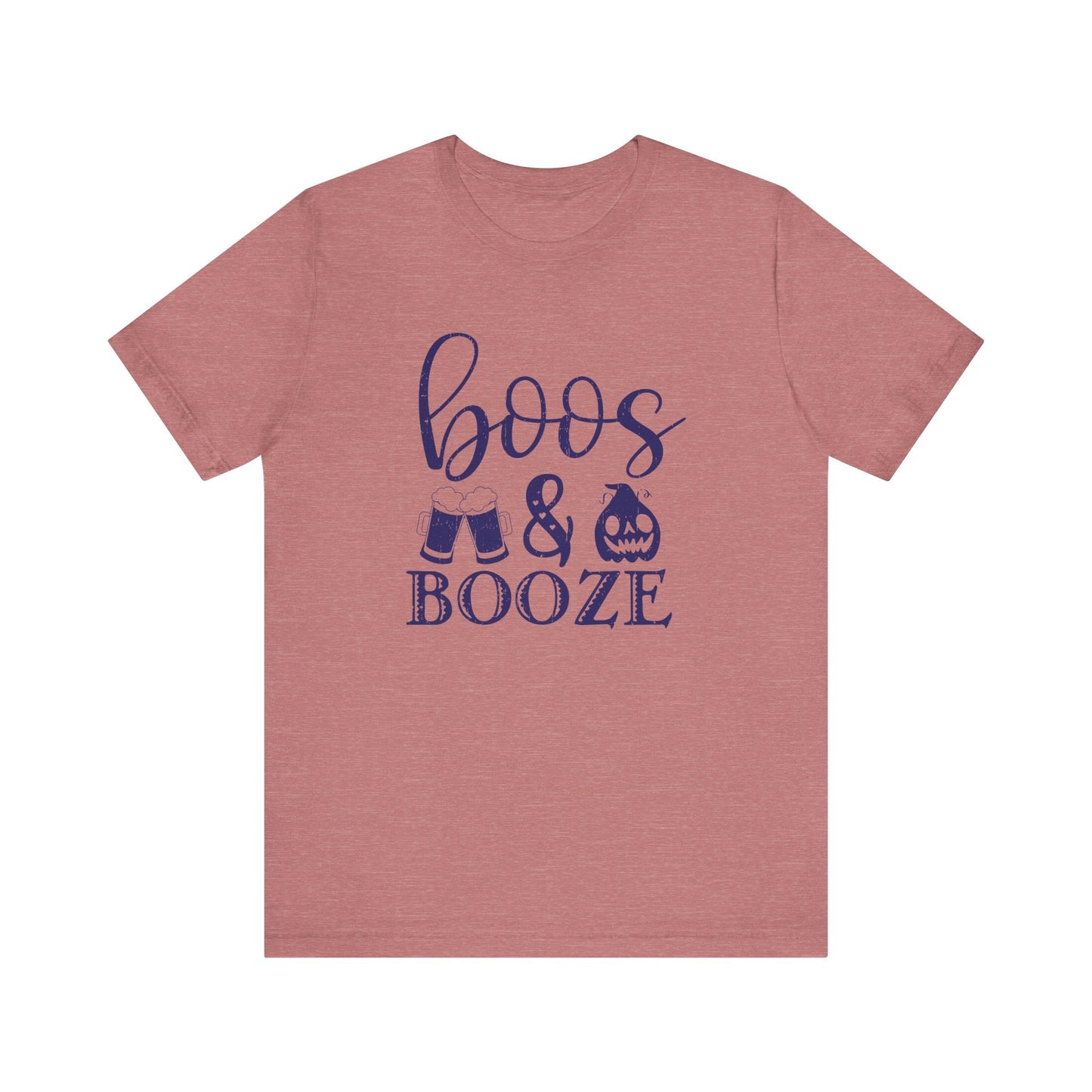 Booze And Boos shirt, Retro Halloween Shirt, Halloween Gift - Popbydesign
