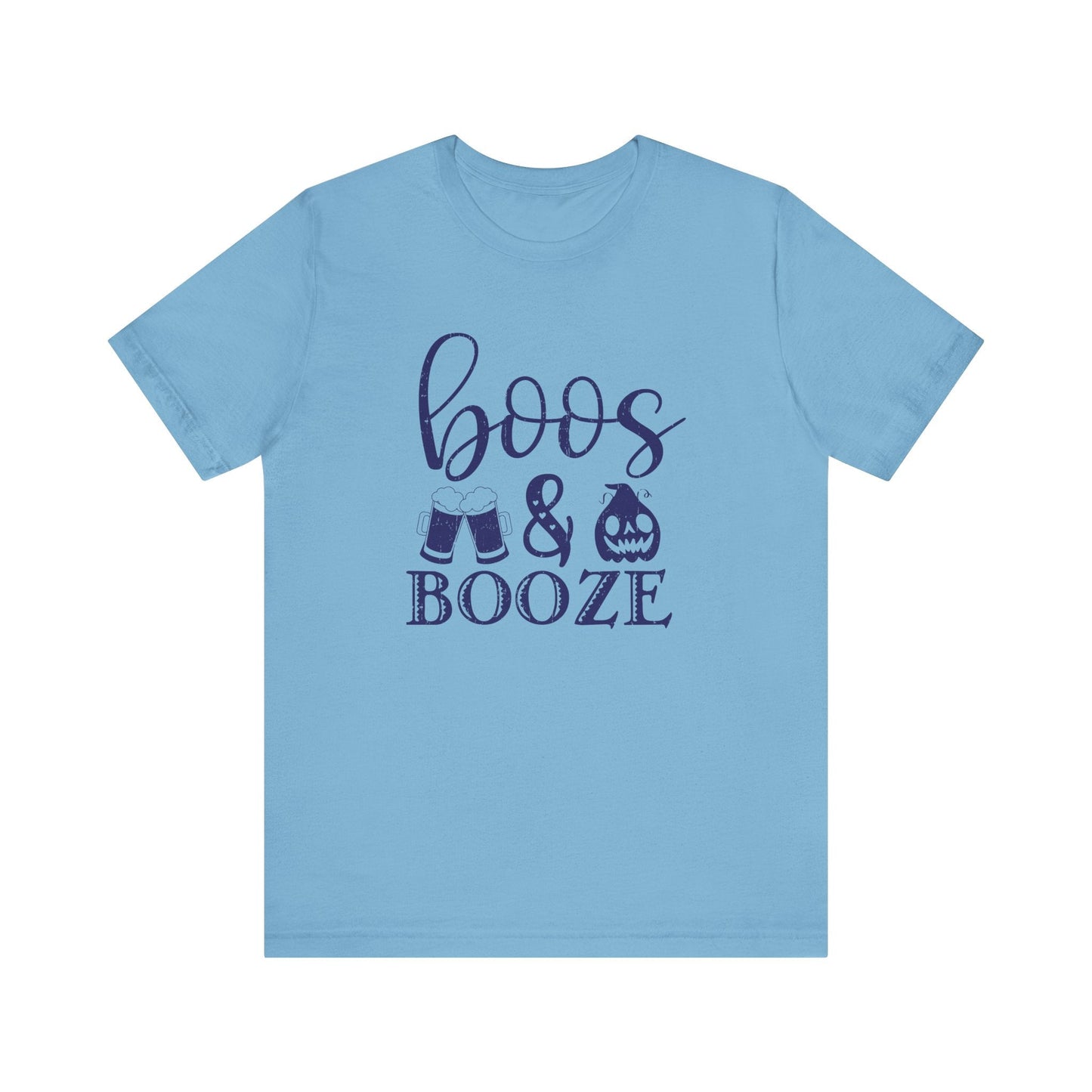 Booze And Boos shirt, Retro Halloween Shirt, Halloween Gift - Popbydesign