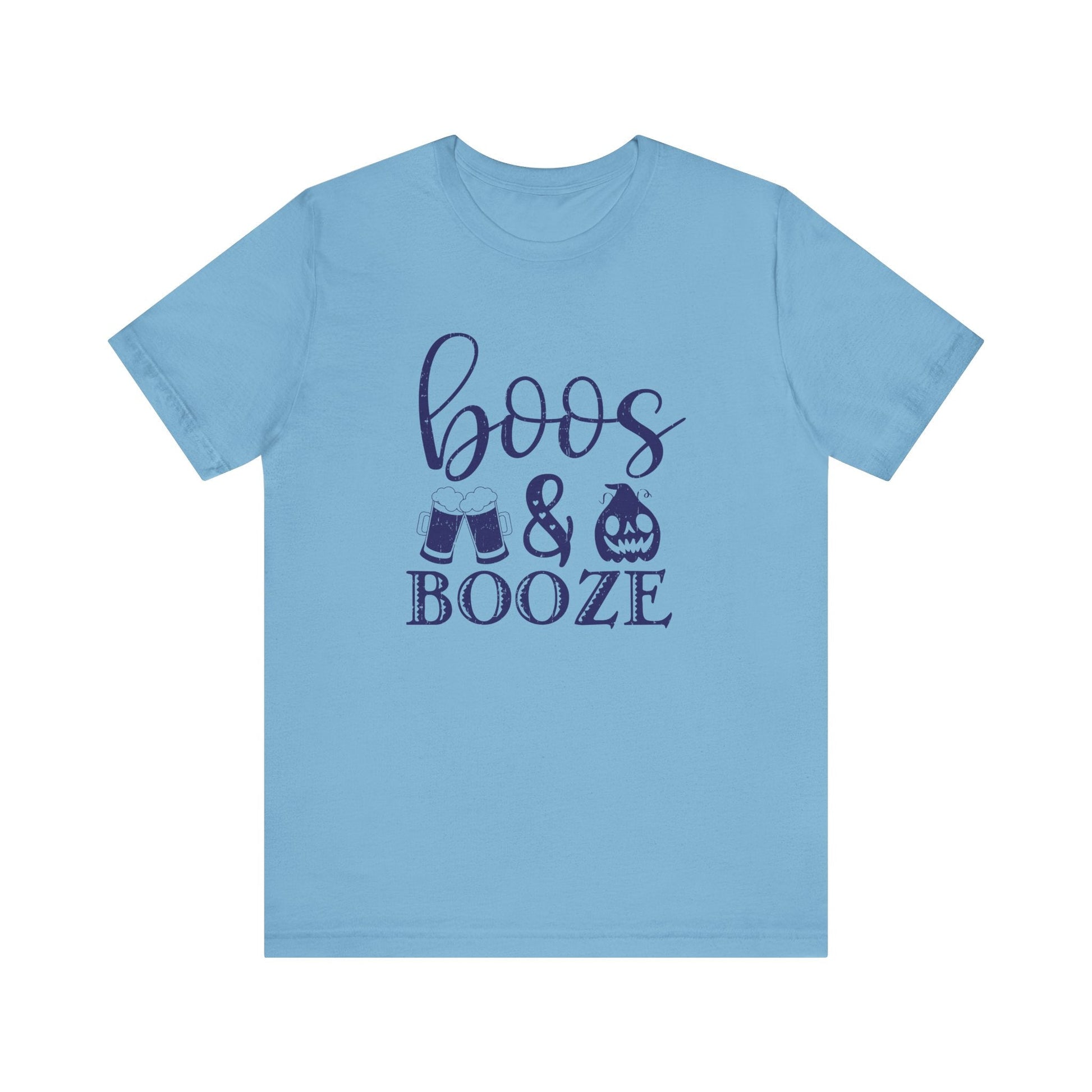 Booze And Boos shirt, Retro Halloween Shirt, Halloween Gift - Popbydesign