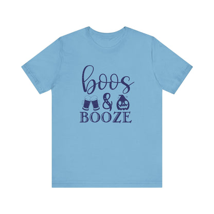 Booze And Boos shirt, Retro Halloween Shirt, Halloween Gift - Popbydesign