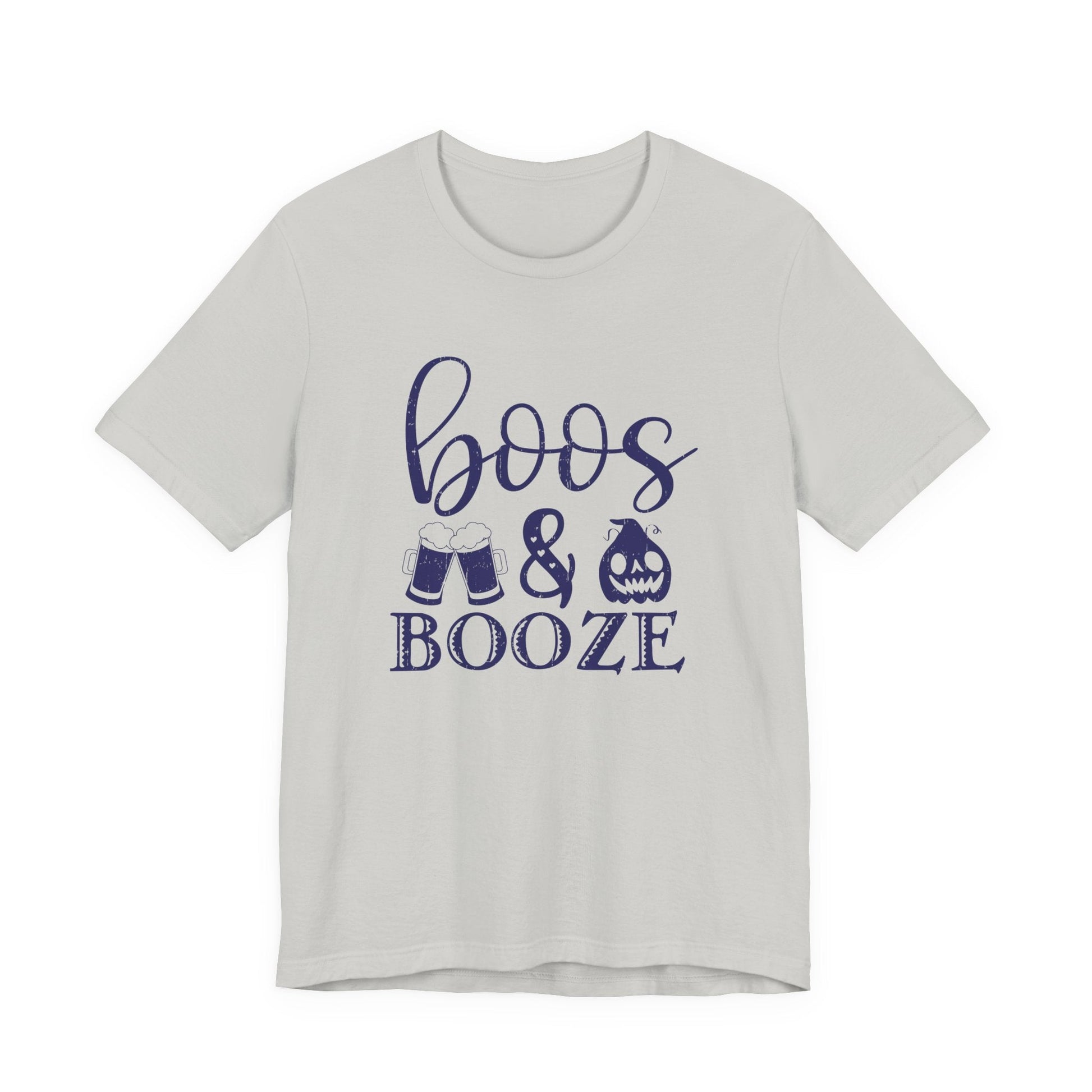 Booze And Boos shirt, Retro Halloween Shirt, Halloween Gift - Popbydesign