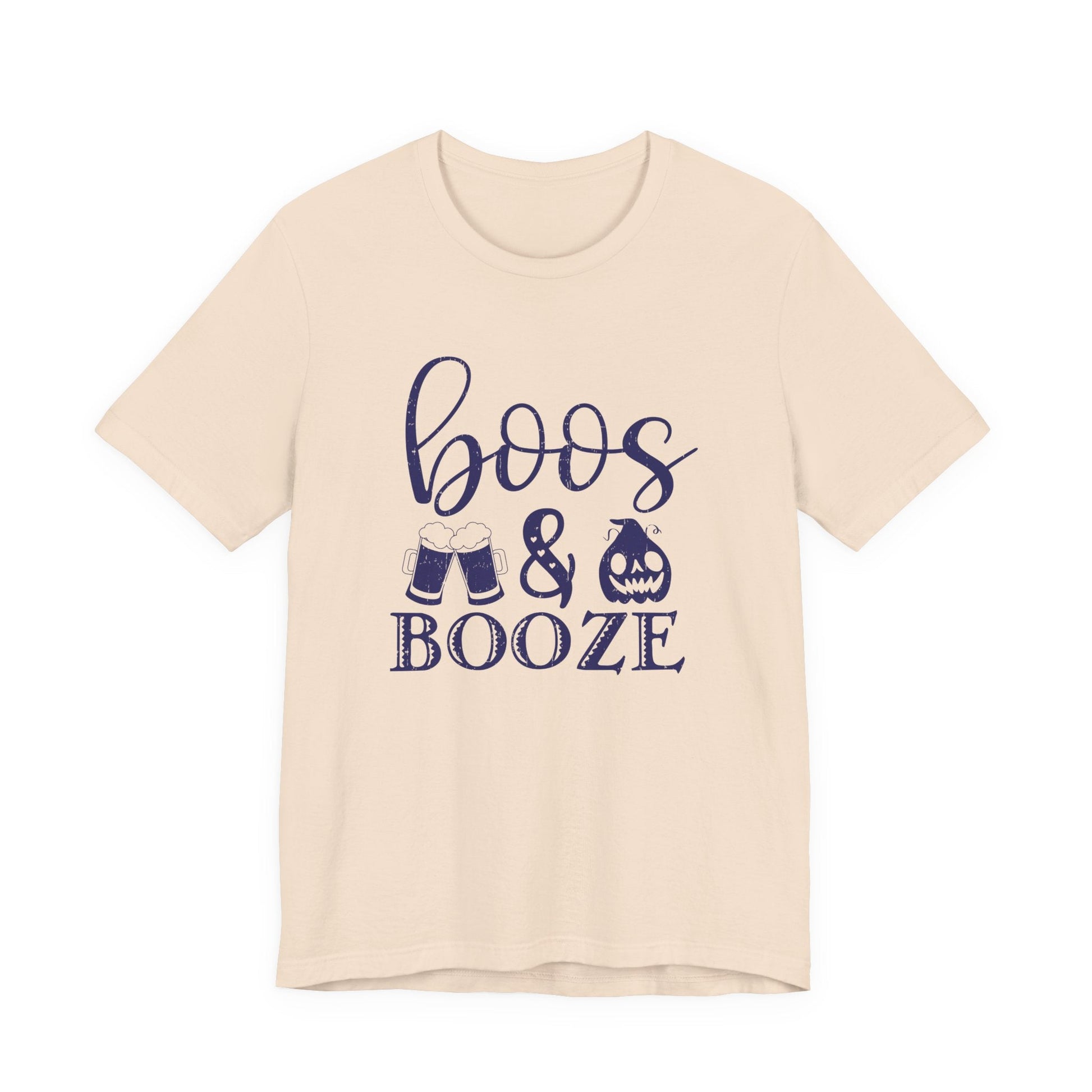 Booze And Boos shirt, Retro Halloween Shirt, Halloween Gift - Popbydesign