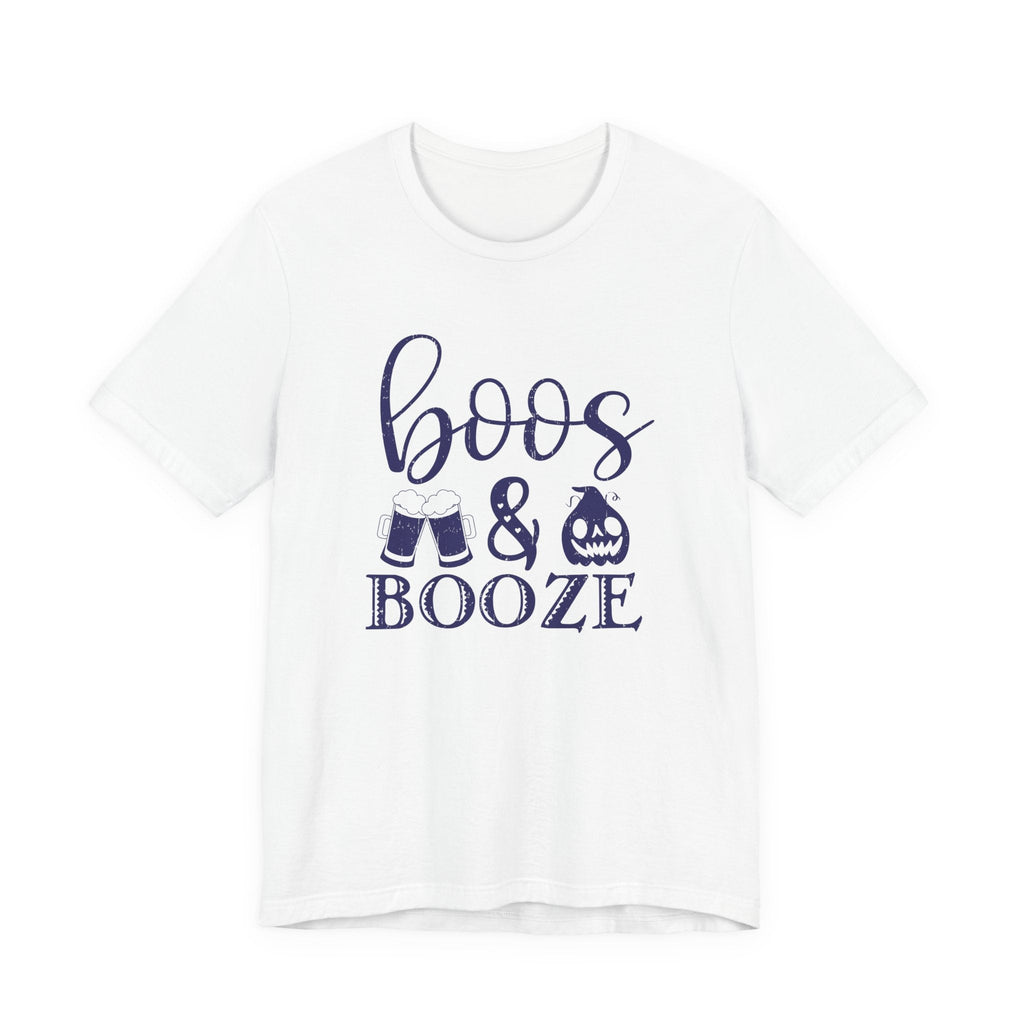 Booze And Boos shirt, Retro Halloween Shirt, Halloween Gift by PopCultureByDesign36
