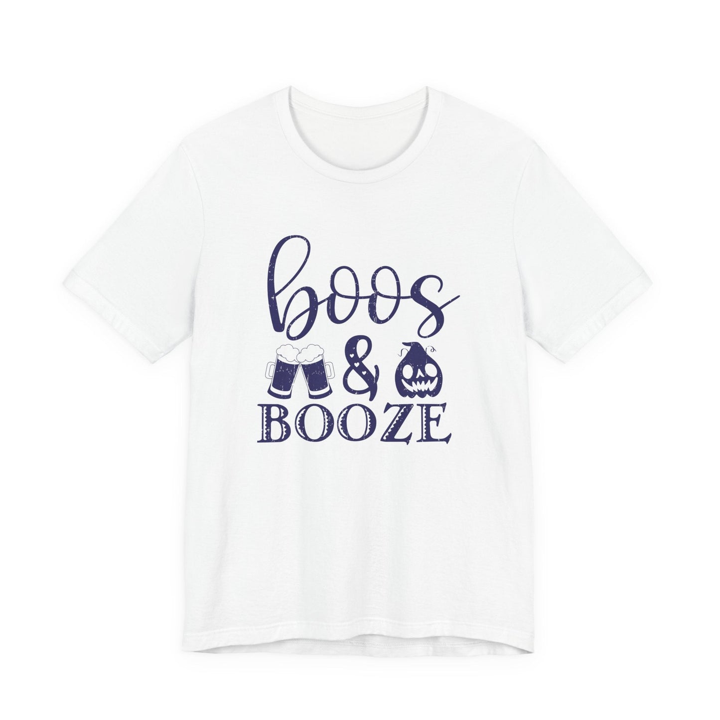 Booze And Boos shirt, Retro Halloween Shirt, Halloween Gift - Popbydesign