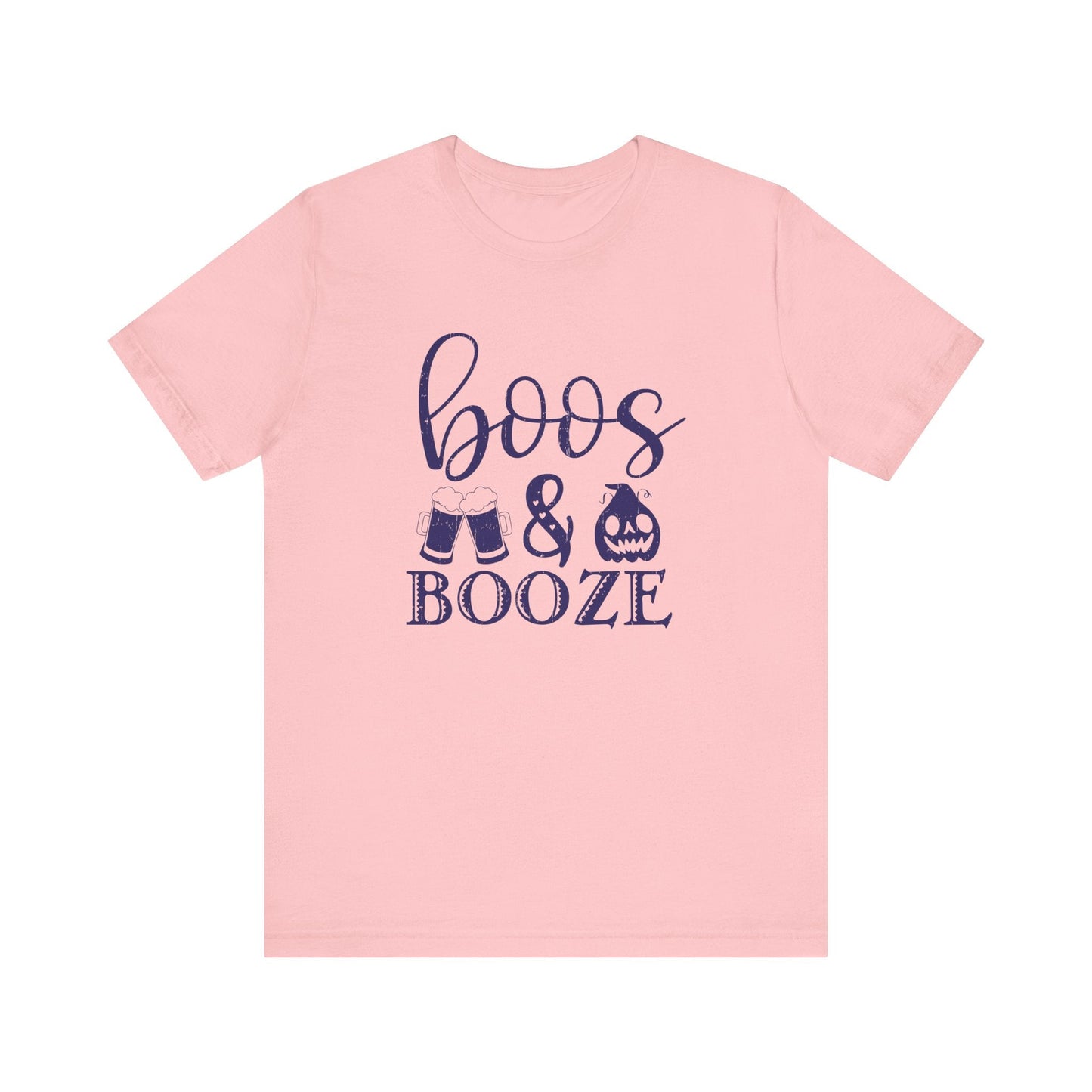Booze And Boos shirt, Retro Halloween Shirt, Halloween Gift - Popbydesign