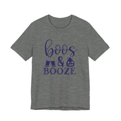 Booze And Boos shirt, Retro Halloween Shirt, Halloween Gift - Popbydesign