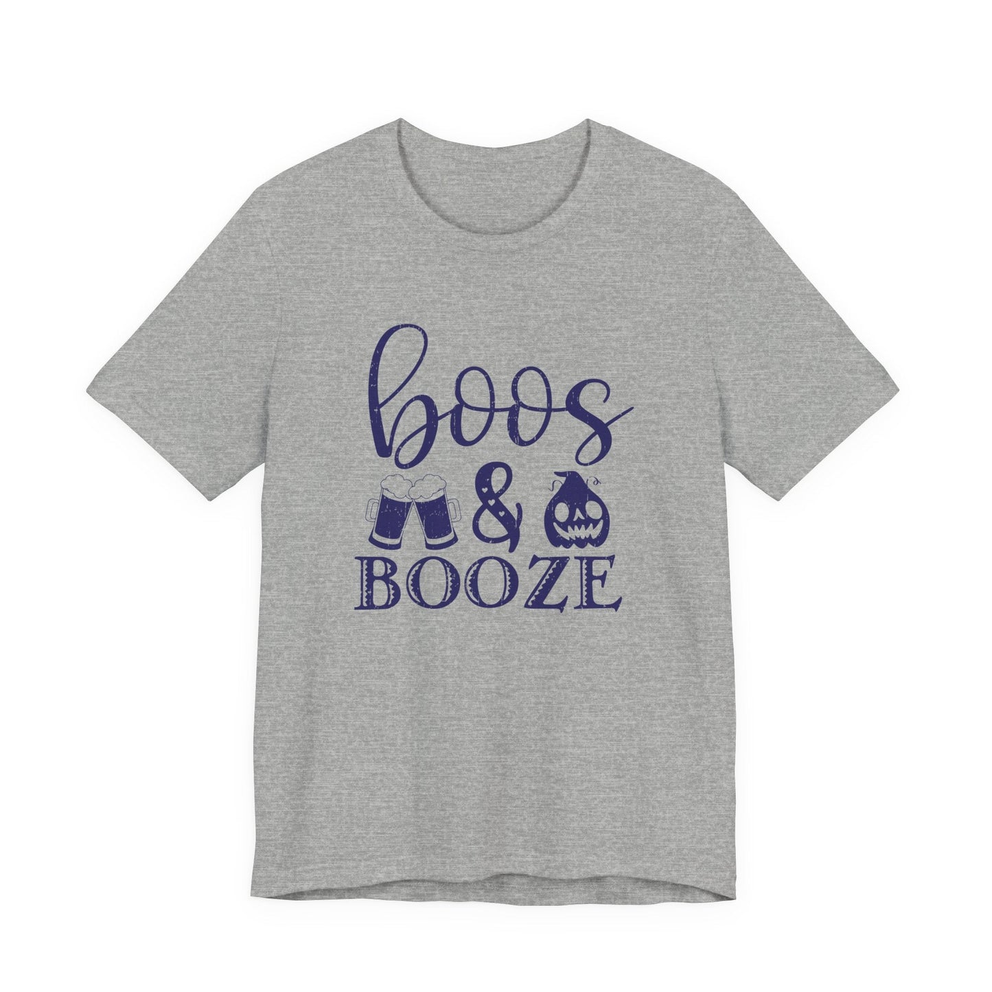 Booze And Boos shirt, Retro Halloween Shirt, Halloween Gift - Popbydesign