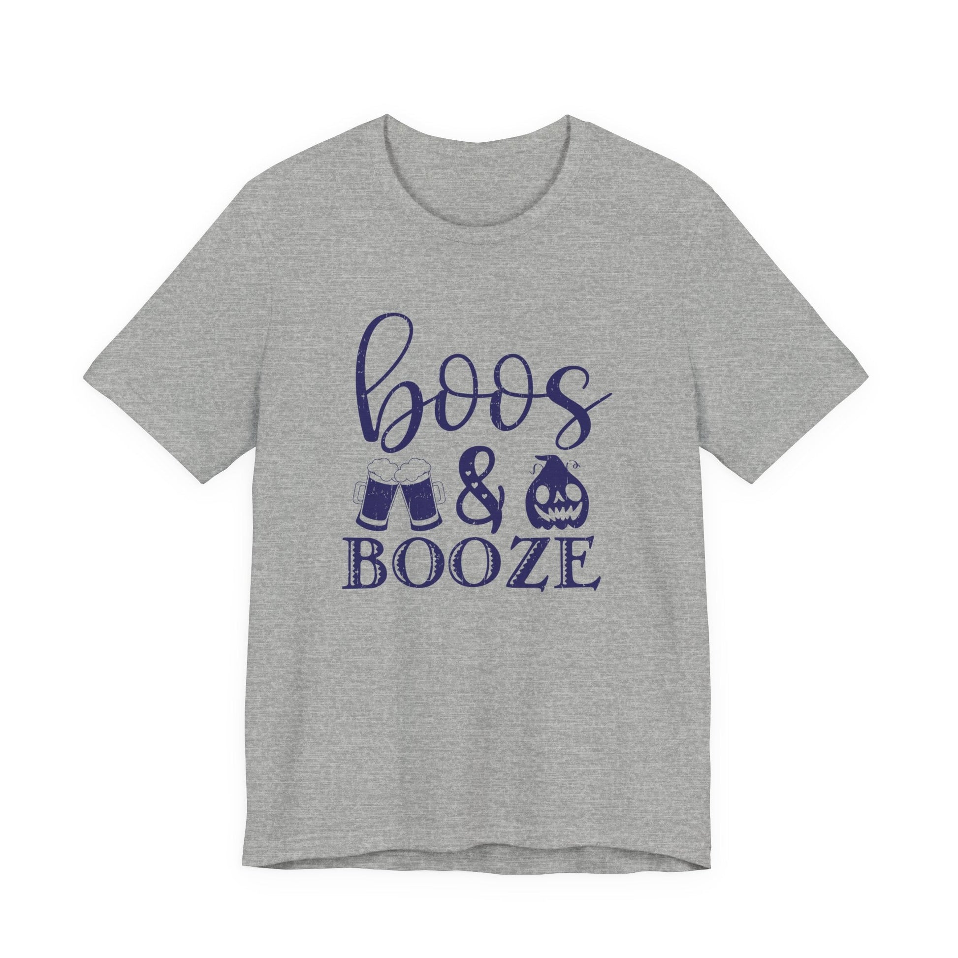 Booze And Boos shirt, Retro Halloween Shirt, Halloween Gift - Popbydesign