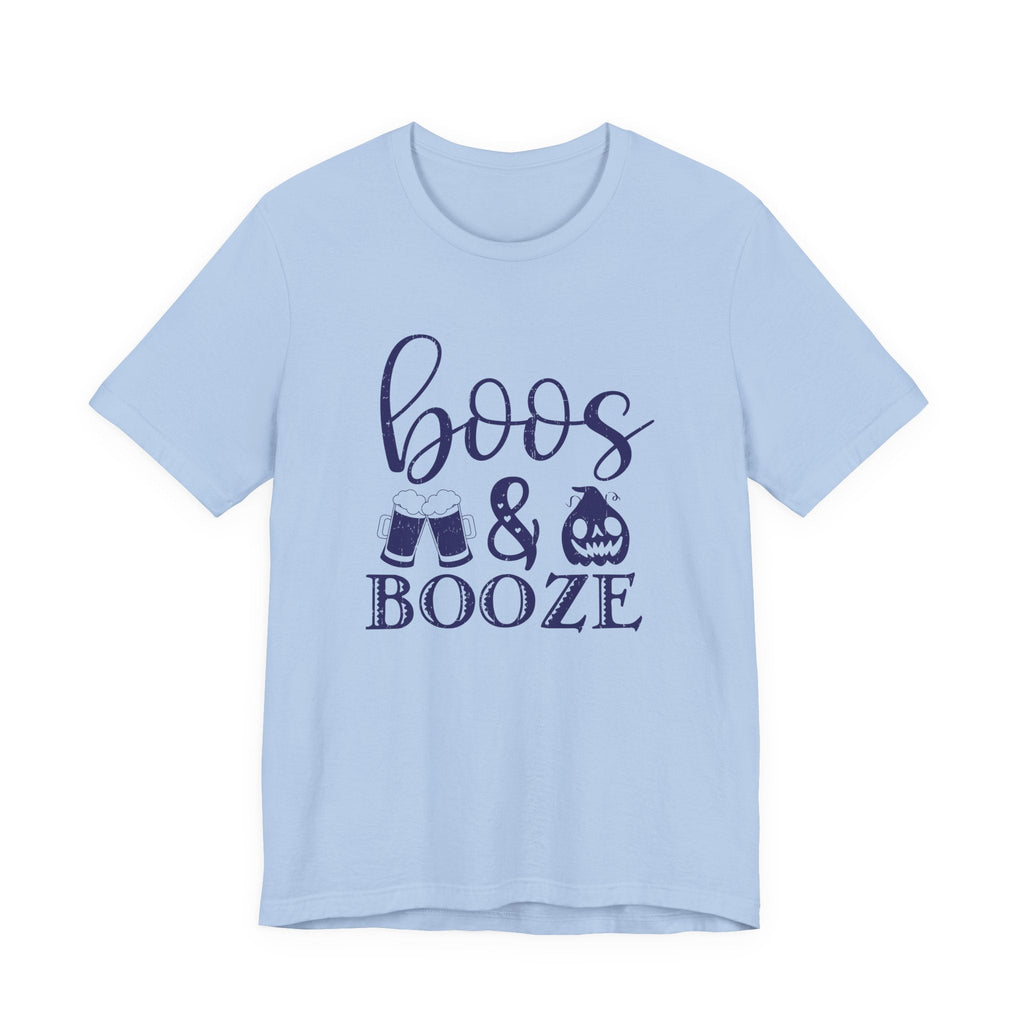 Booze And Boos shirt, Retro Halloween Shirt, Halloween Gift by PopCultureByDesign36