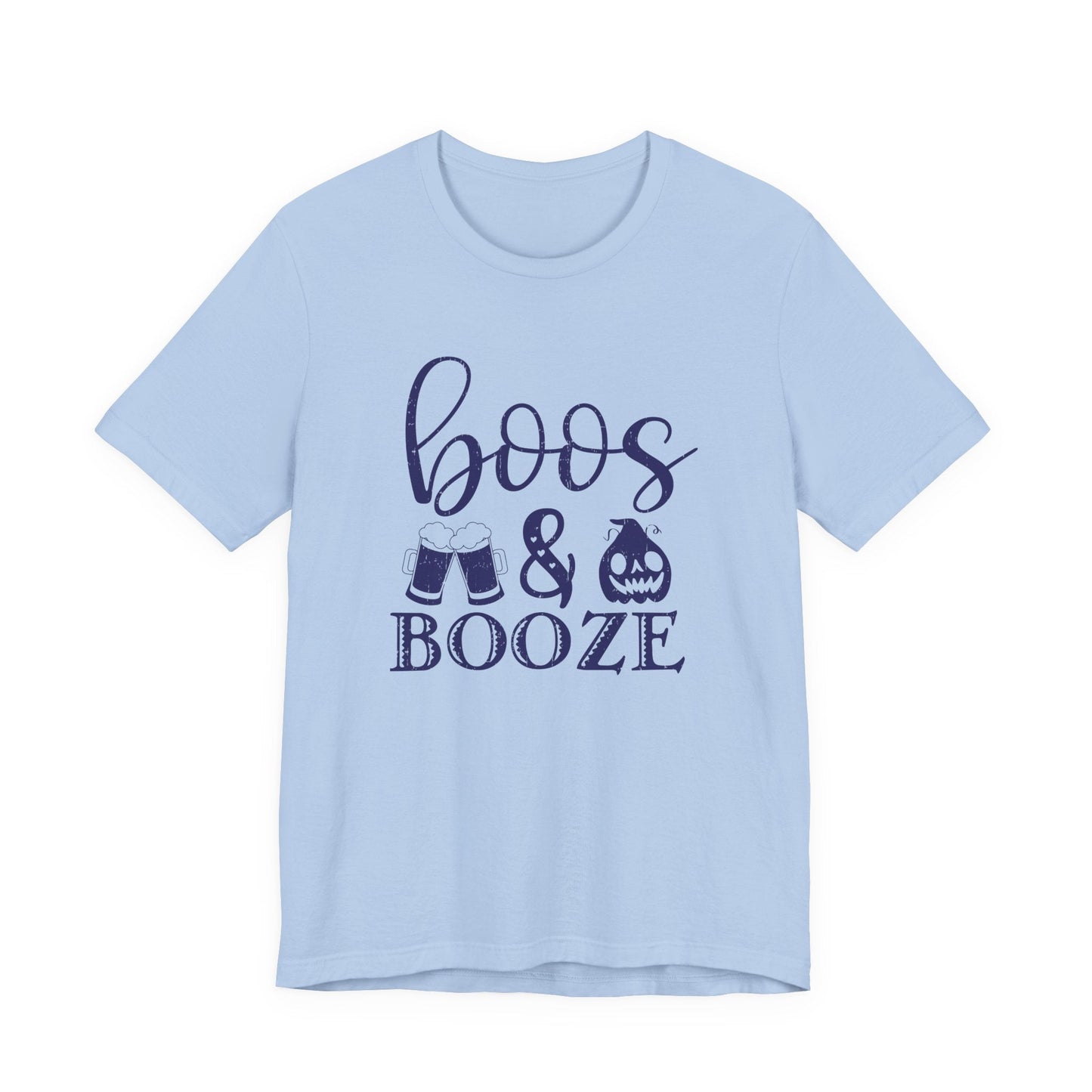 Booze And Boos shirt, Retro Halloween Shirt, Halloween Gift - Popbydesign