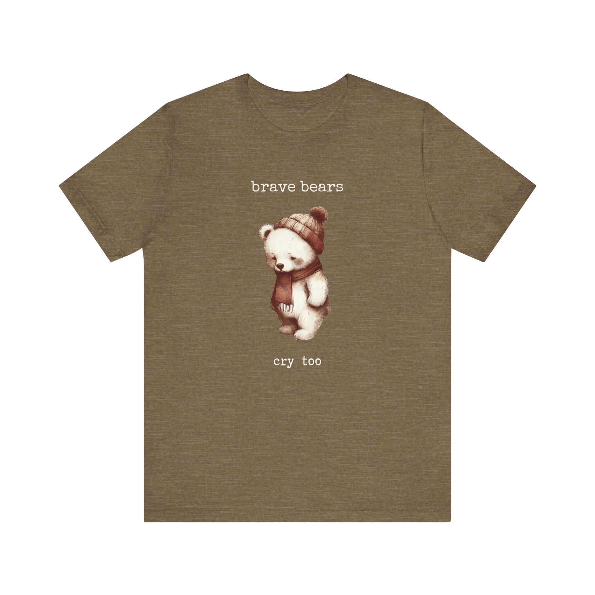 Brave Bears Cry Too Shirt, Vintage Bear Shirt, My tummy Hurts Shirt by PopCultureByDesign36