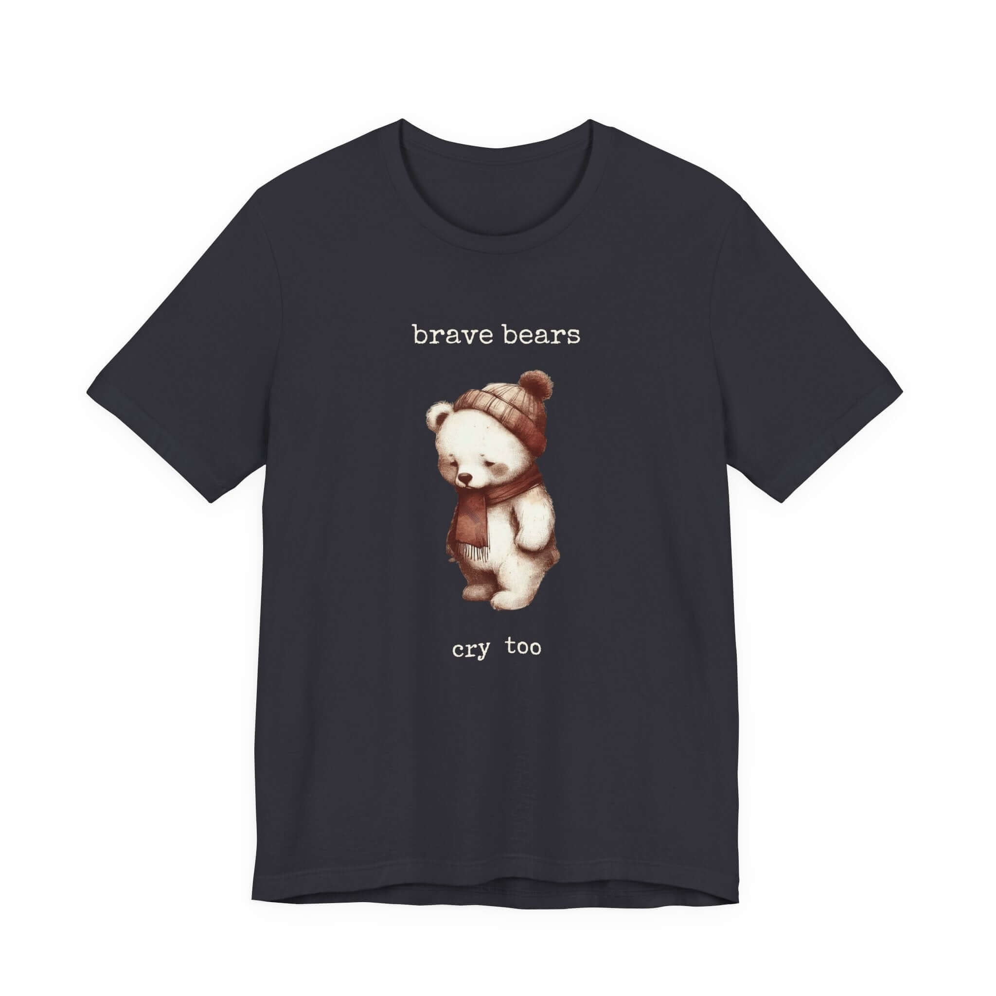 Brave Bears Cry Too Shirt, Vintage Bear Shirt, My tummy Hurts Shirt by PopCultureByDesign36