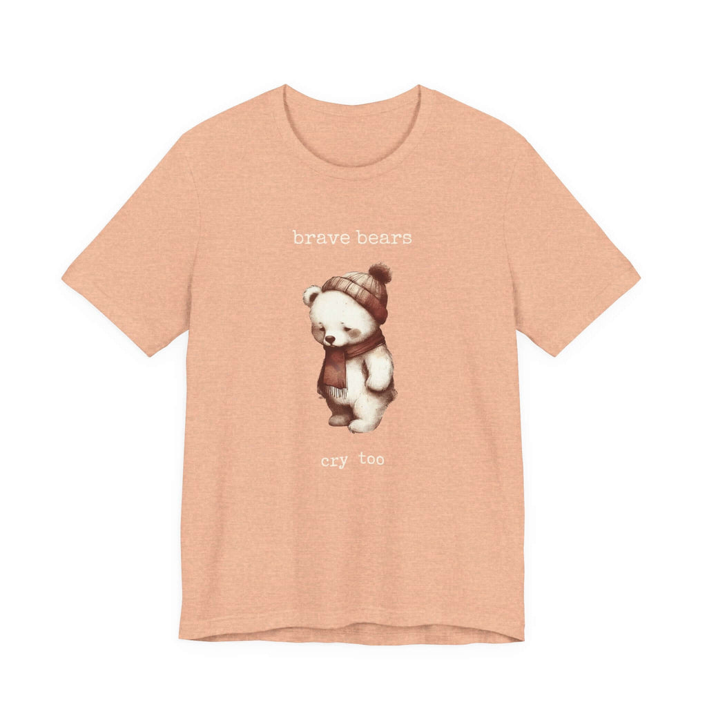 Brave Bears Cry Too Shirt, Vintage Bear Shirt, My tummy Hurts Shirt by PopCultureByDesign36