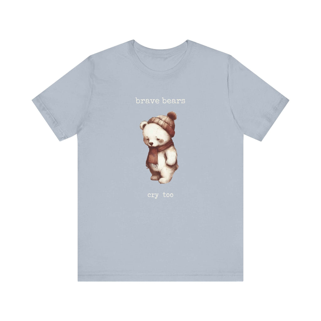 Brave Bears Cry Too Shirt, Vintage Bear Shirt, My tummy Hurts Shirt by PopCultureByDesign36