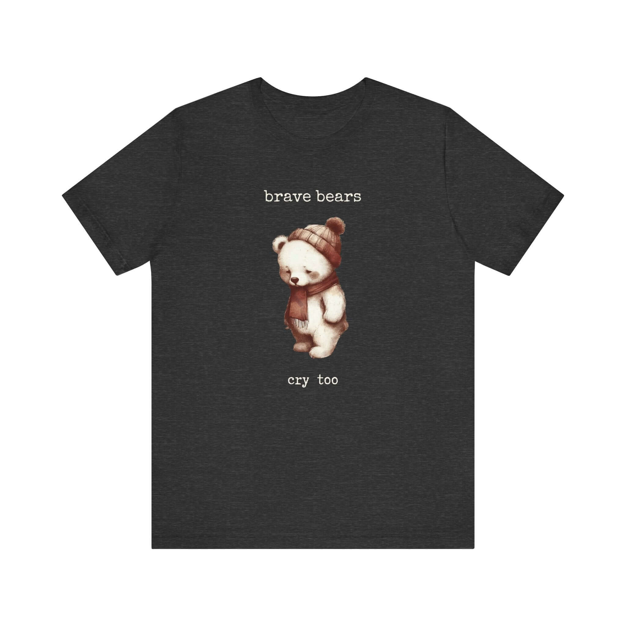 Brave Bears Cry Too Shirt, Vintage Bear Shirt, My tummy Hurts Shirt by PopCultureByDesign36
